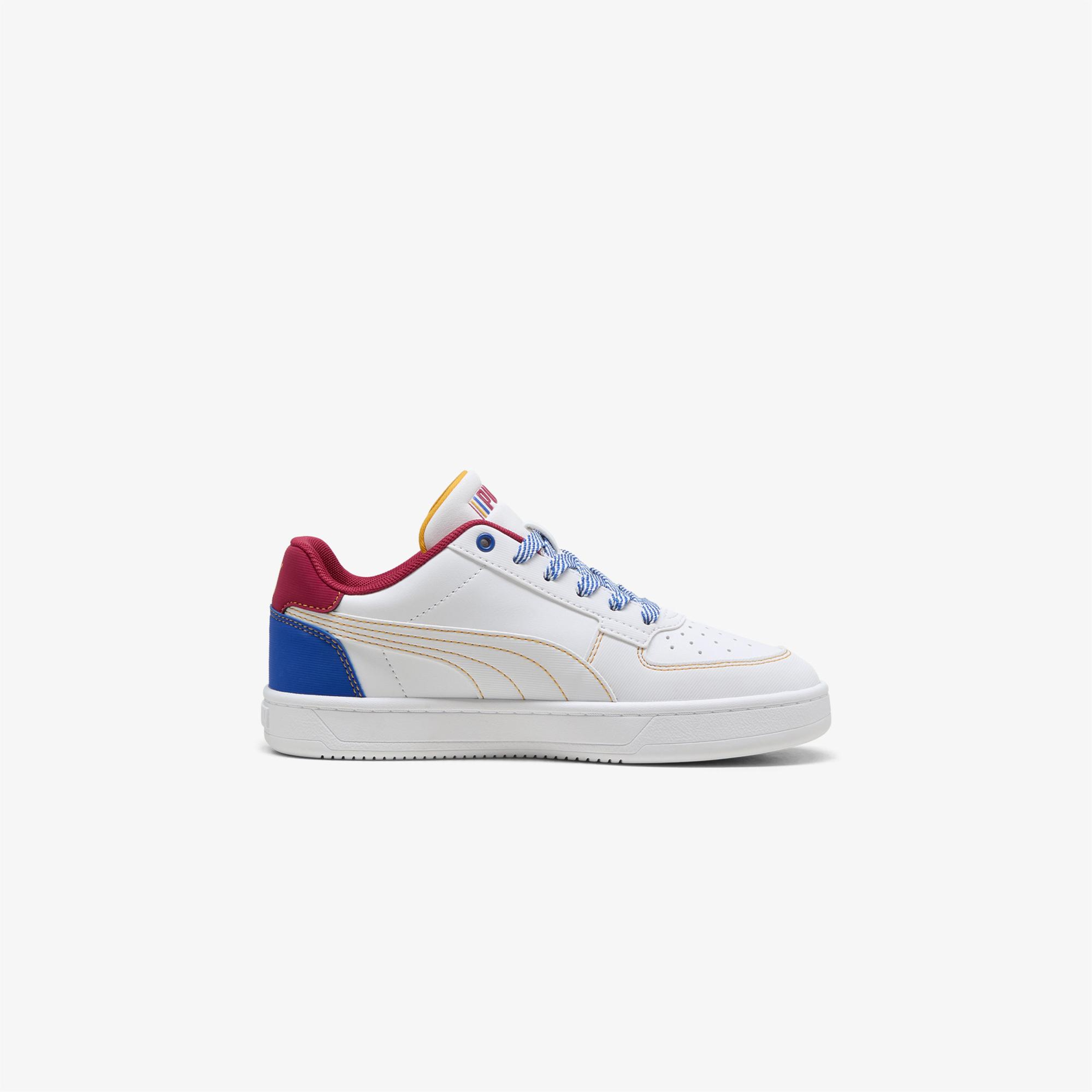 Puma Caven 2 0 Starblitz Jr Çocuk Beyaz Spor Ayakkabı