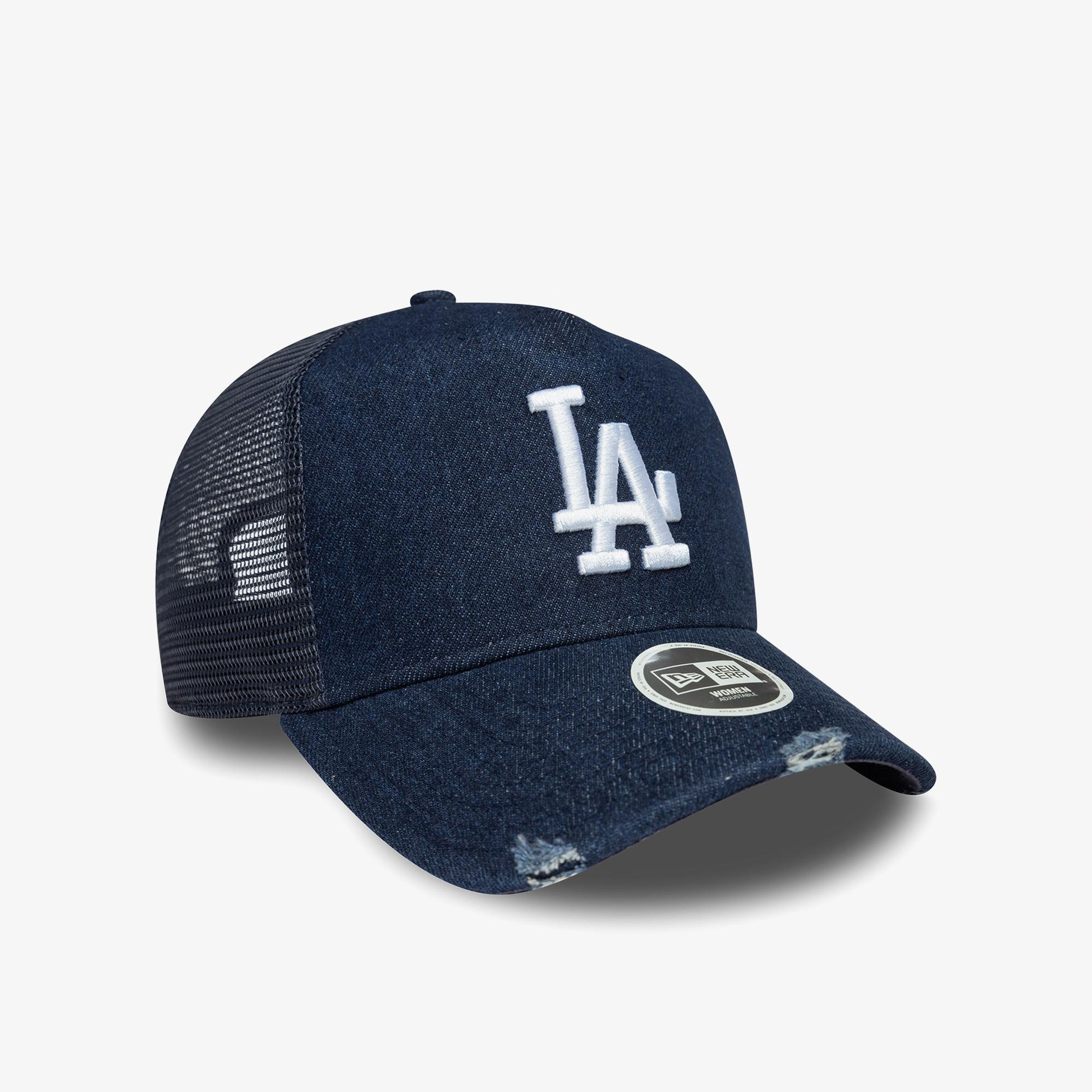 New Era MLB League Essentials LA Dodgers Kadın Lacivert Şapka