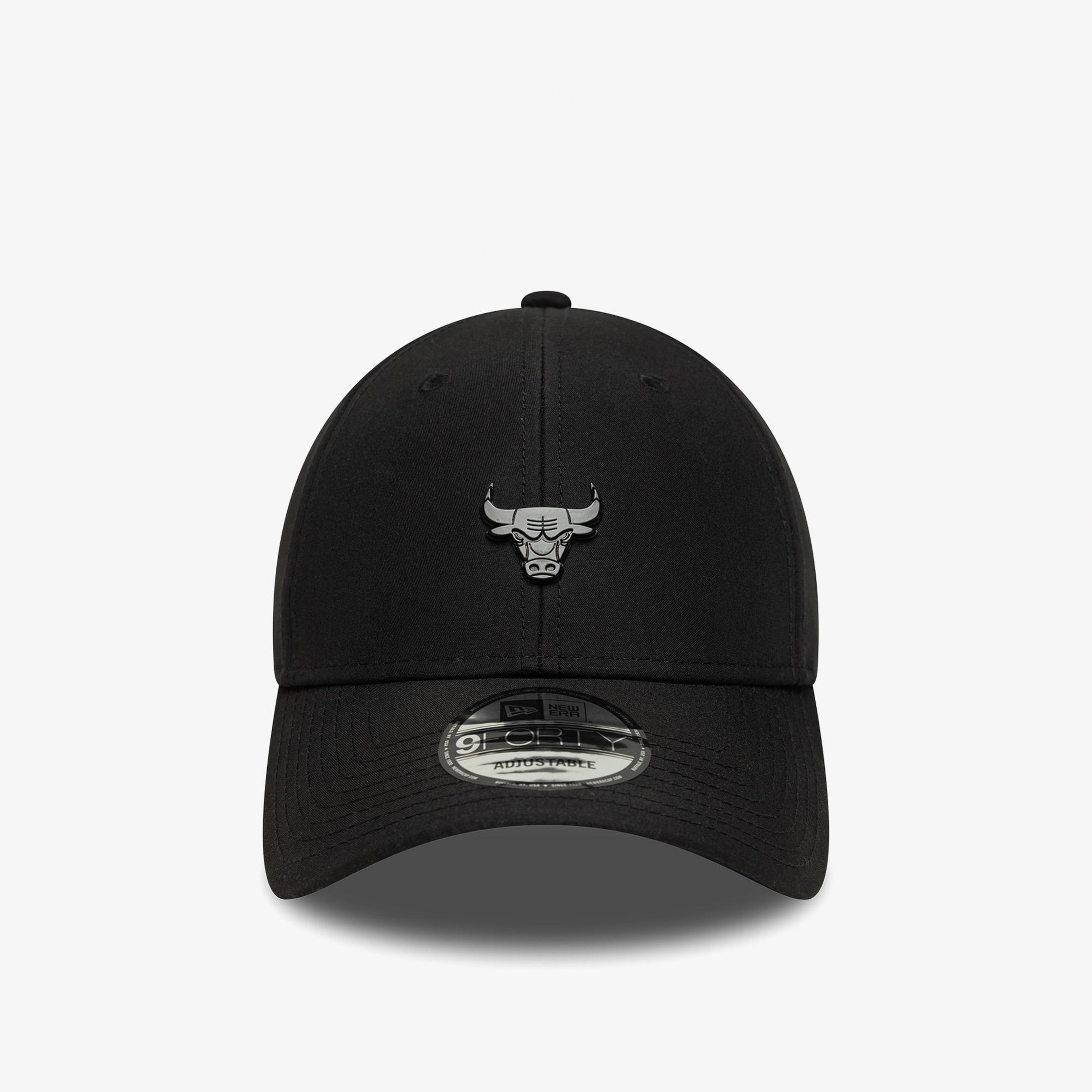 New Era Chicago Bulls NBA Pin Unisex Siyah Şapka