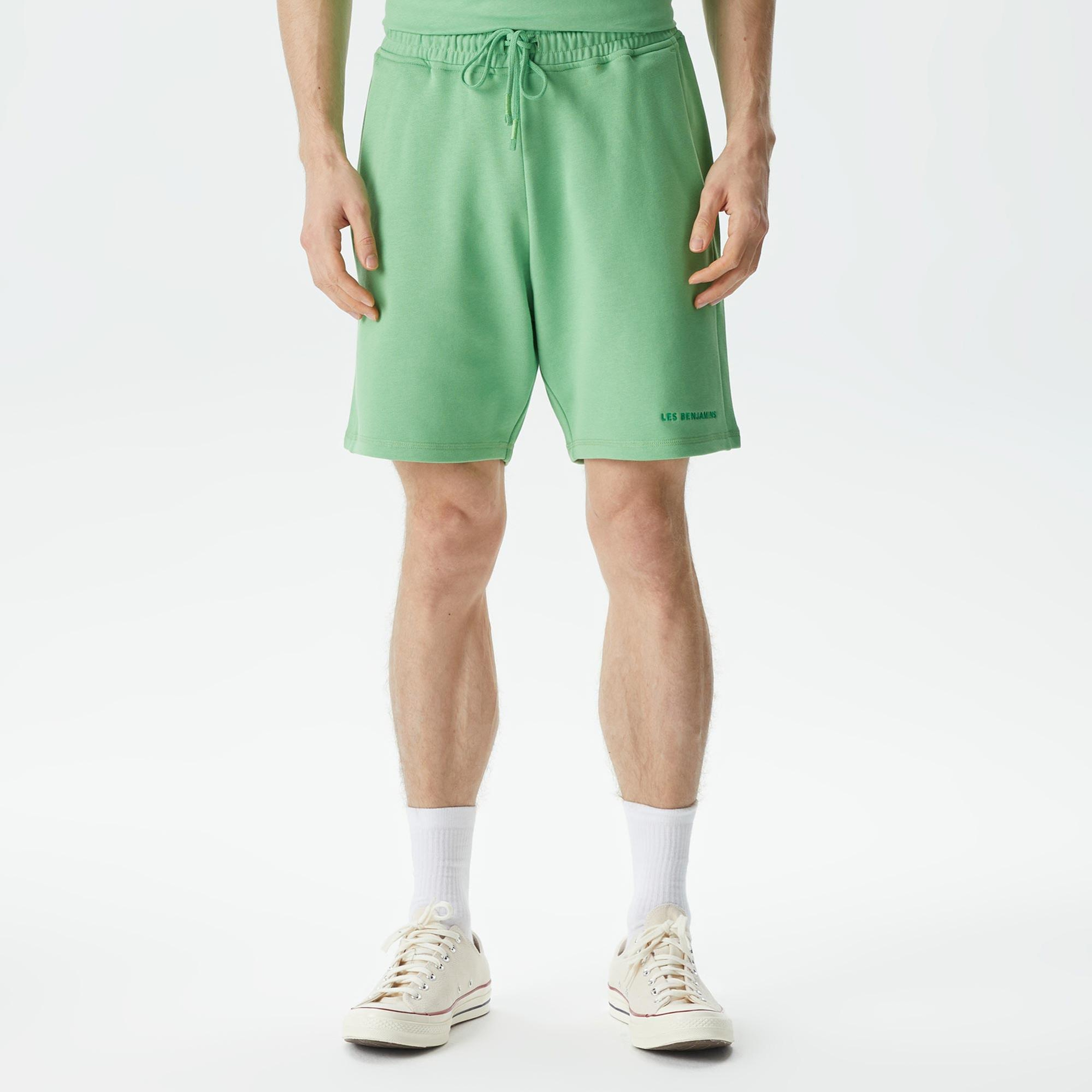Les Benjamins Essential Erkek Yeşil Şort