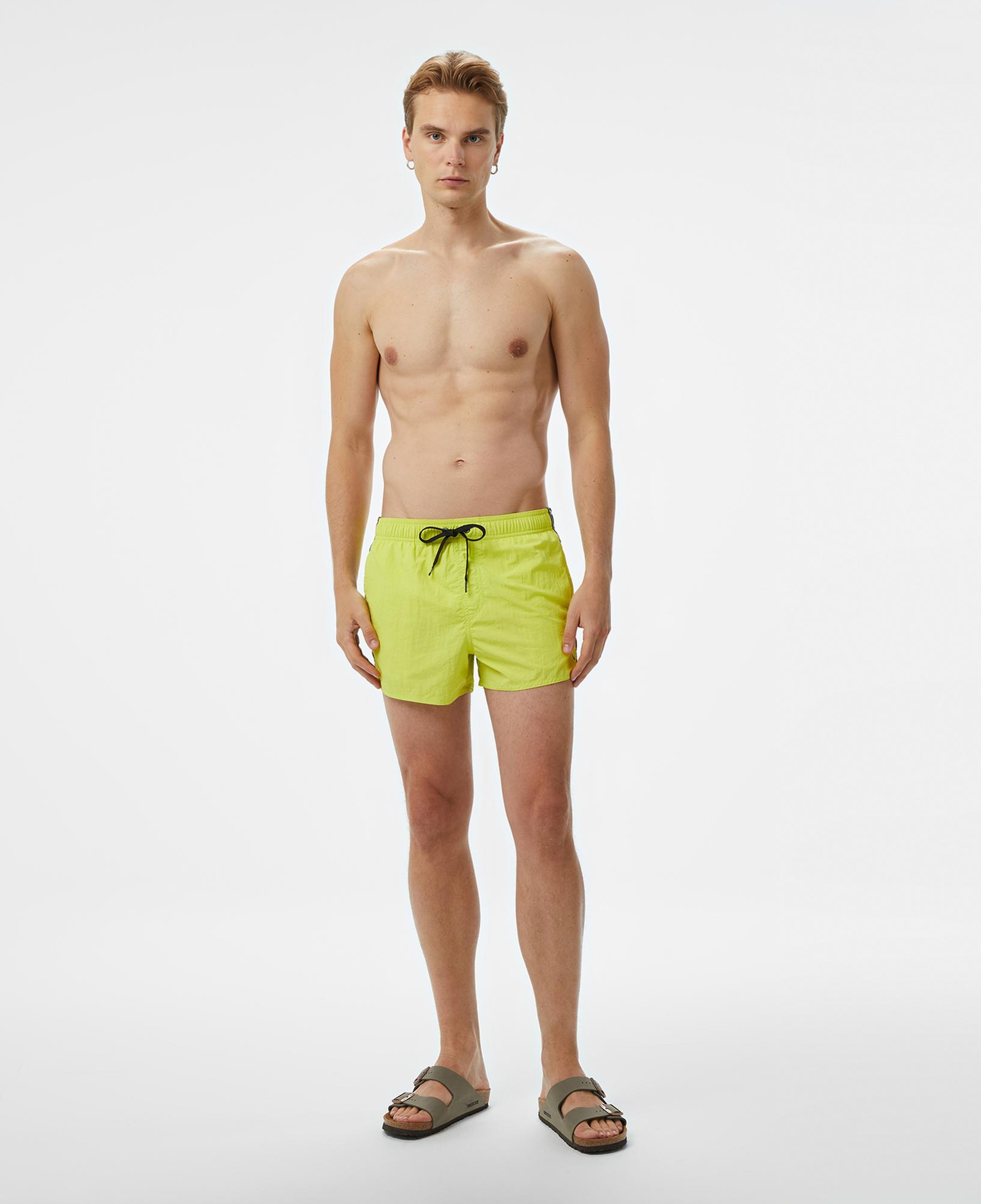 Puma Swim Crinkle Erkek Sarı Mayo