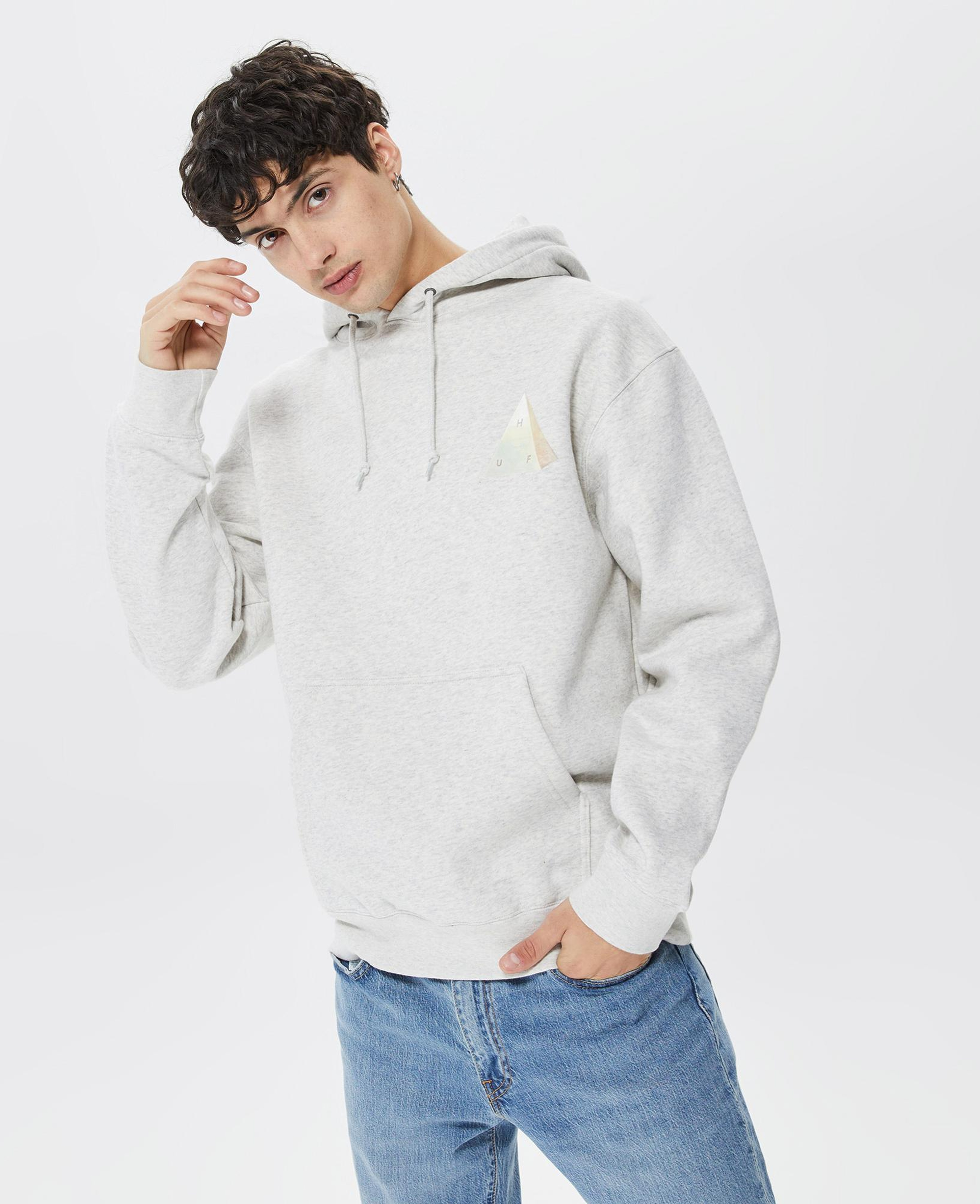 Huf Discover Nature Erkek Gri Hoodie