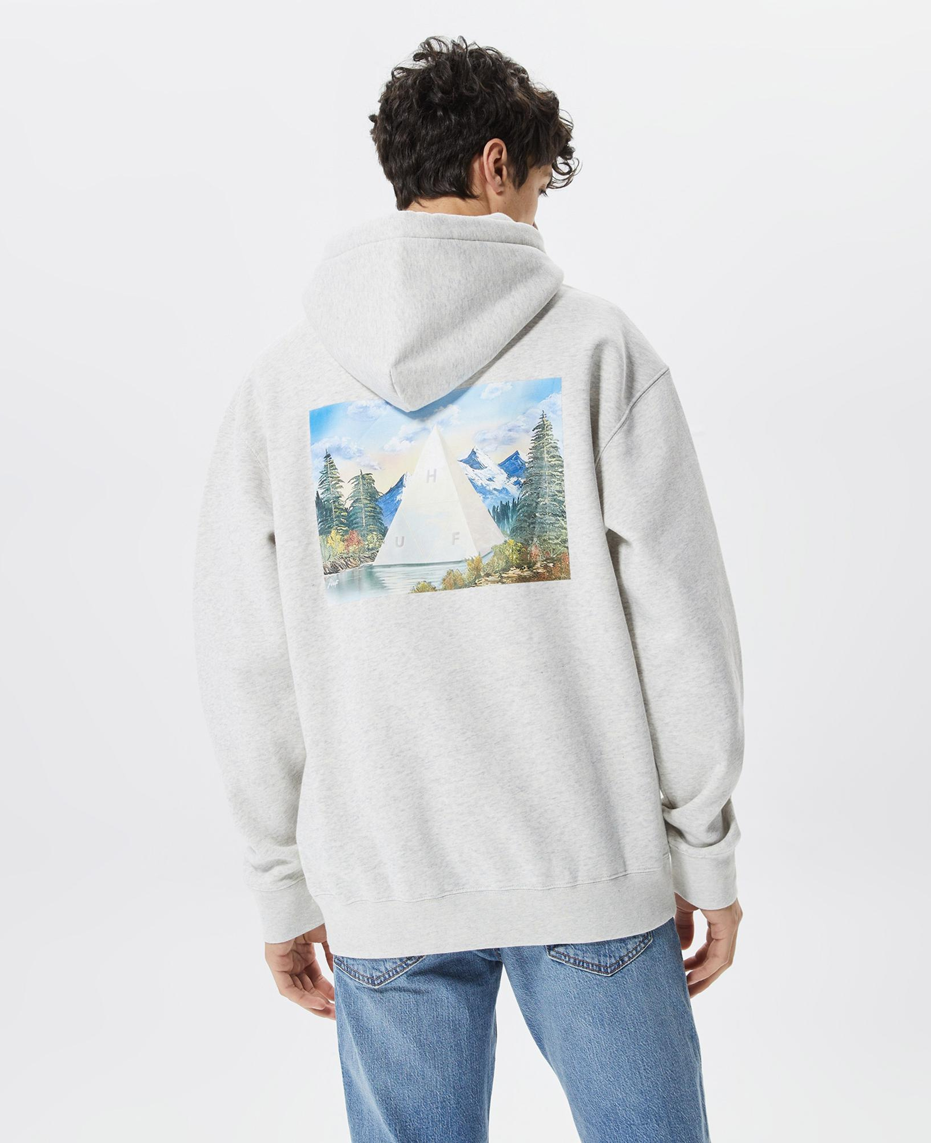 Huf Discover Nature Erkek Gri Hoodie