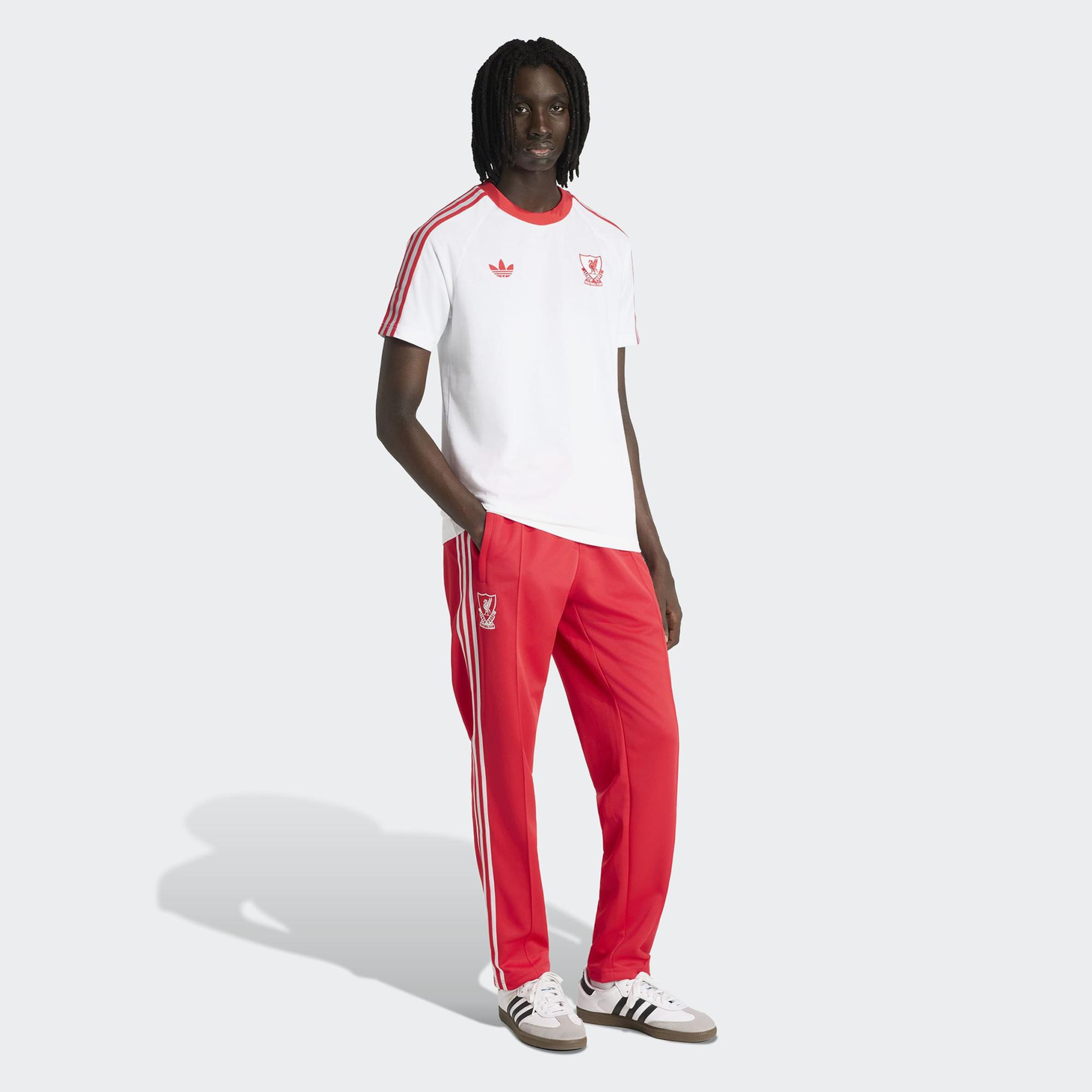 adidas Liverpool FC Og Tee Erkek Beyaz T-Shirt