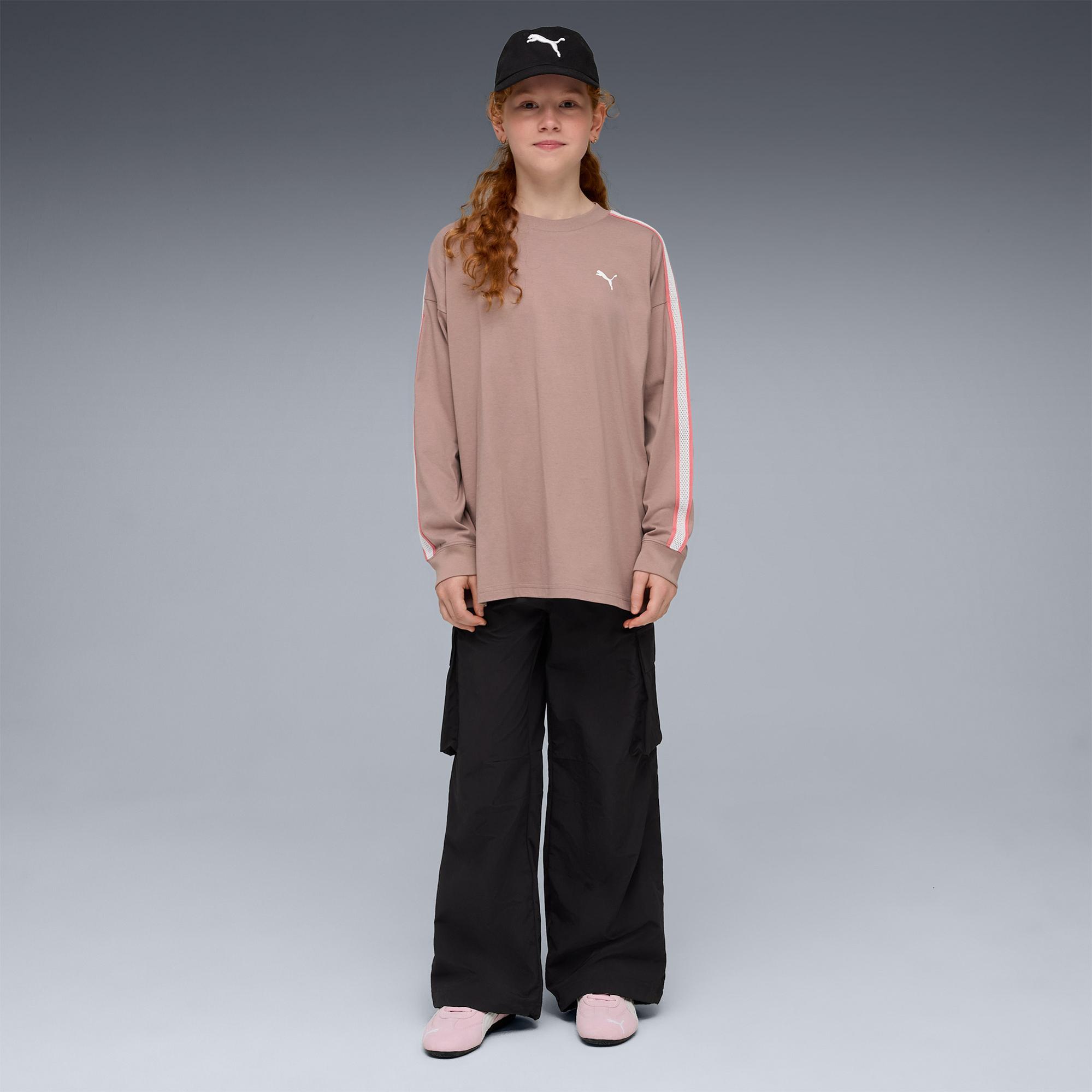 Puma Relaxed Woven Cargo Çocuk Siyah Pantolon