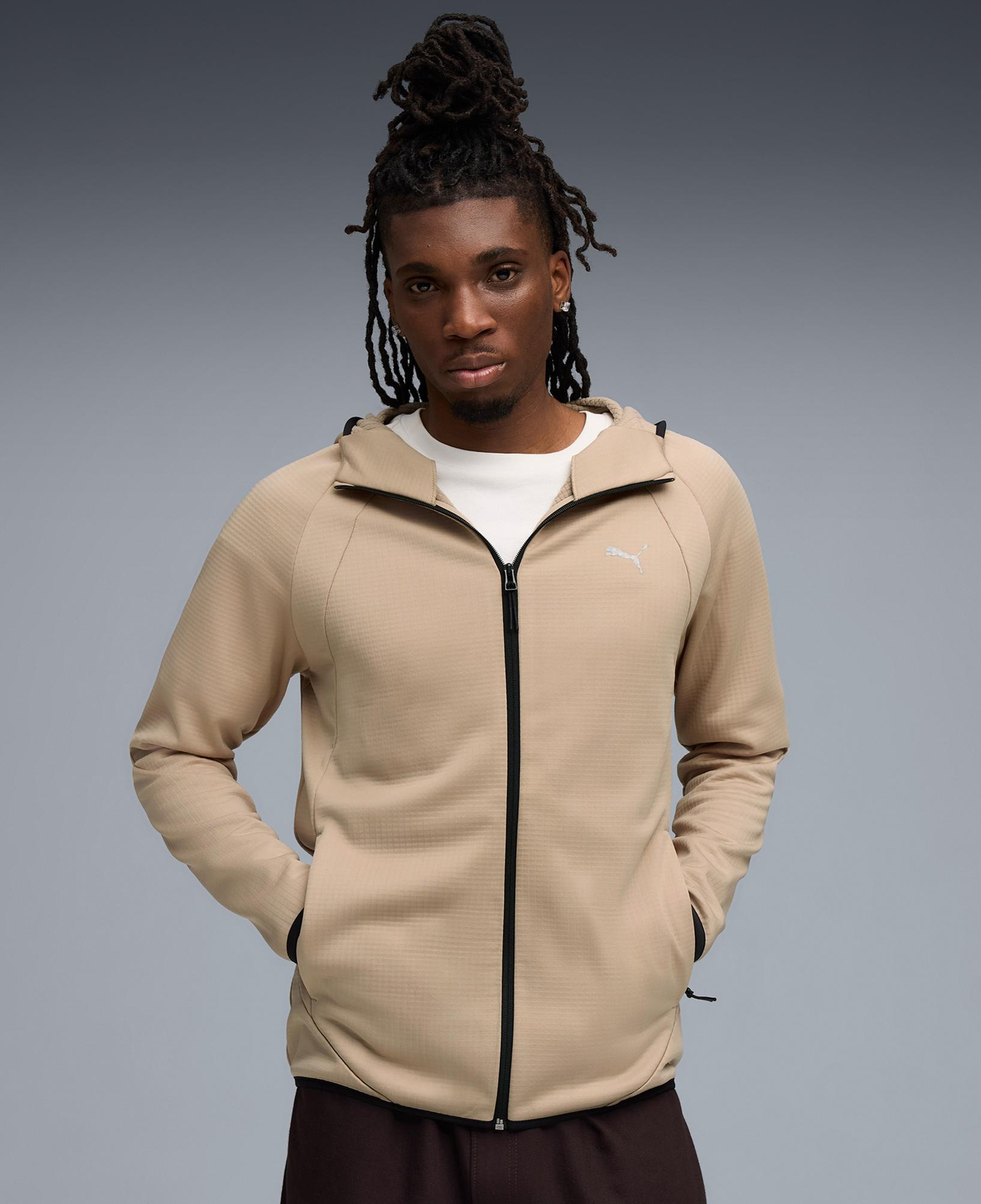 Puma Evostripe Erkek Kahverengi Ceket