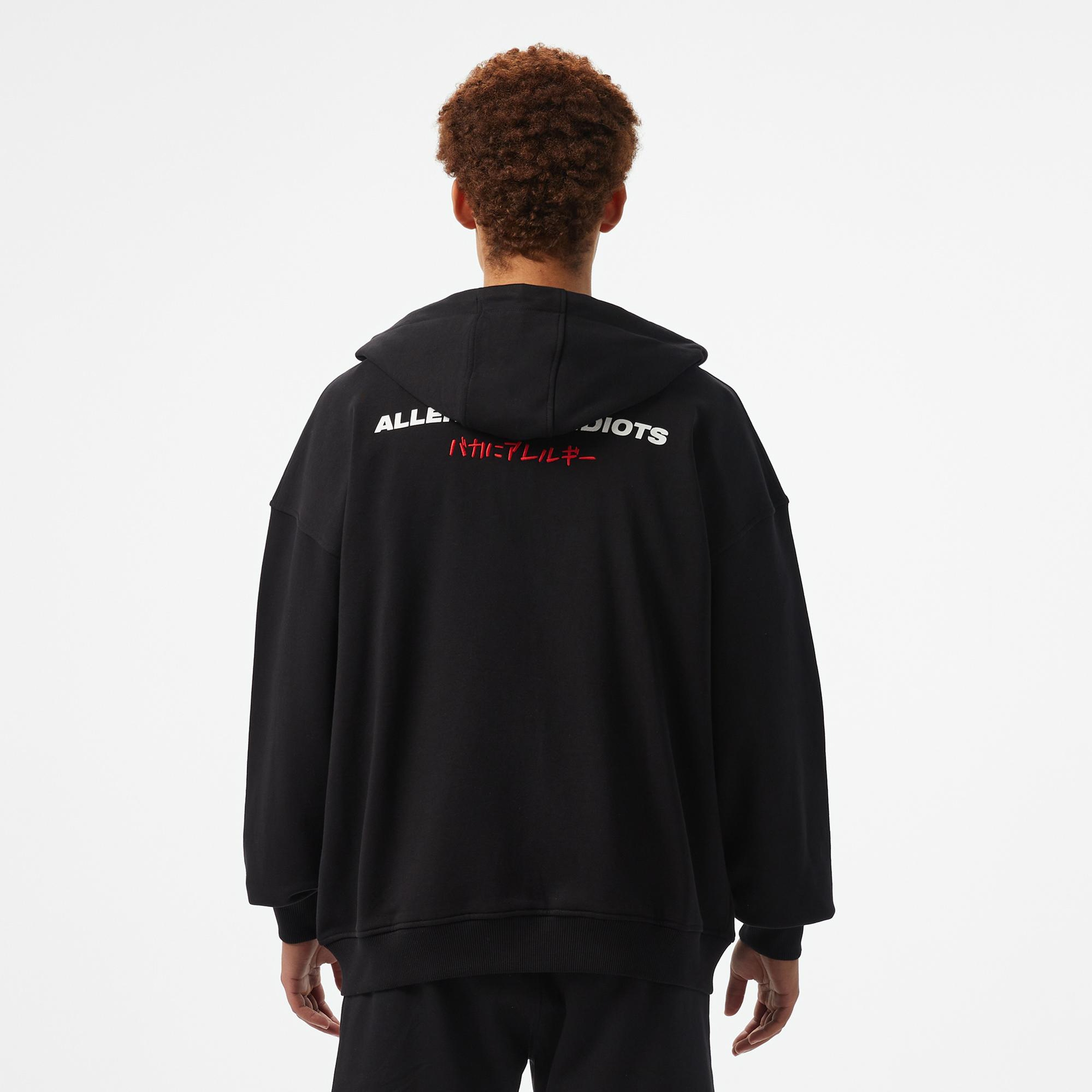 UNITED4 Erkek Siyah Sweatshirt
