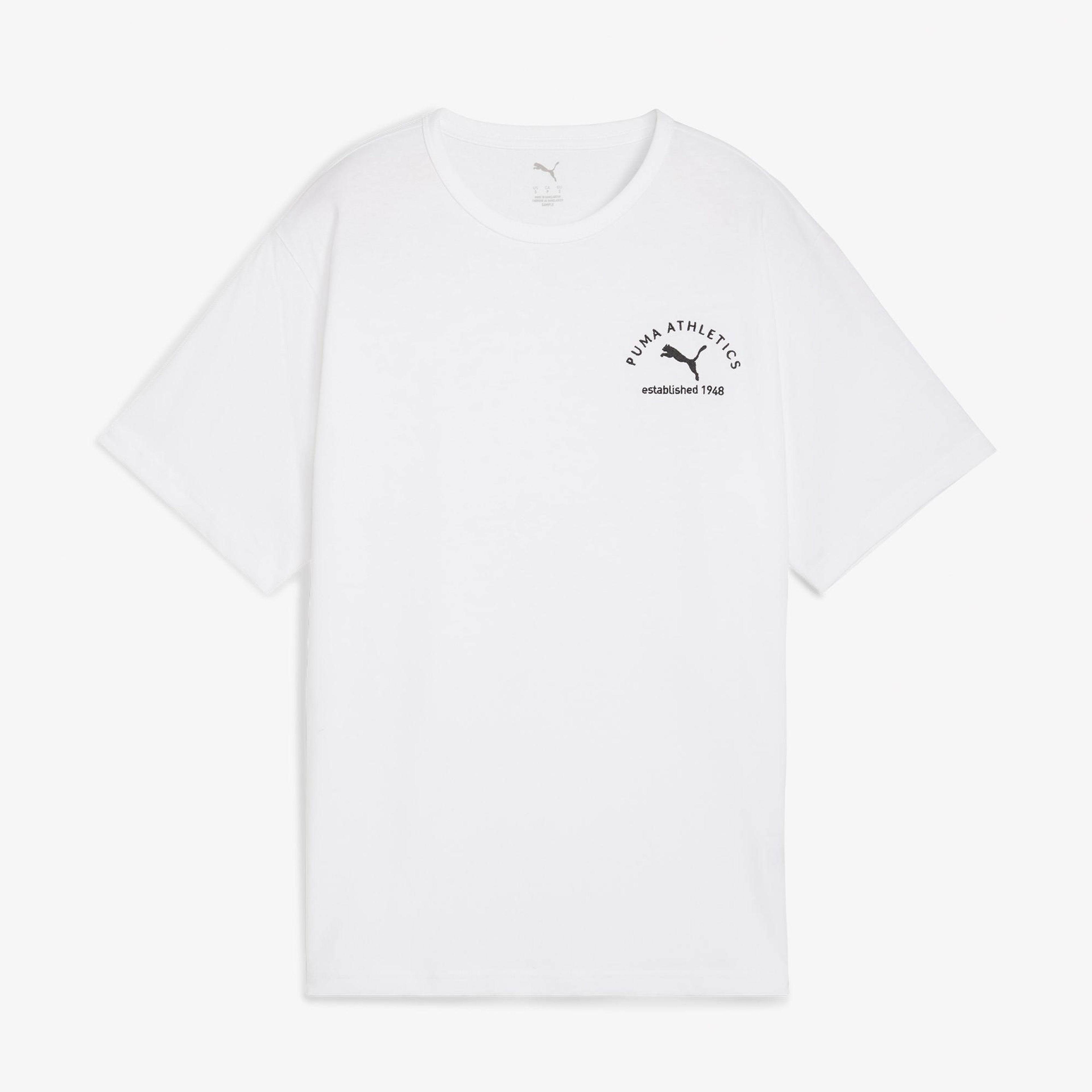 Puma  Class Relaxed  Kadın Beyaz T-Shirt
