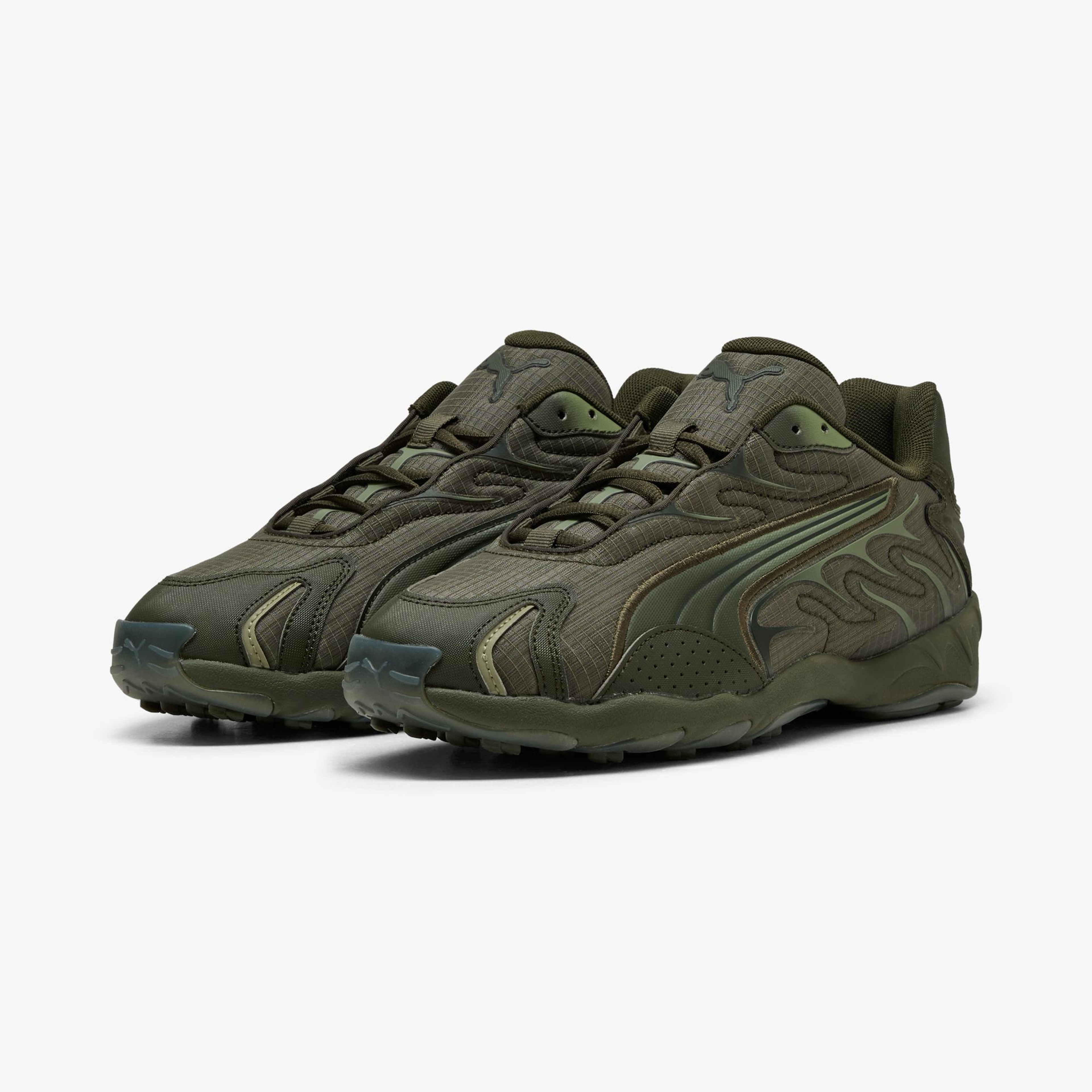 Puma Inhale Essentials Unisex Yeşil Spor Ayakkabı