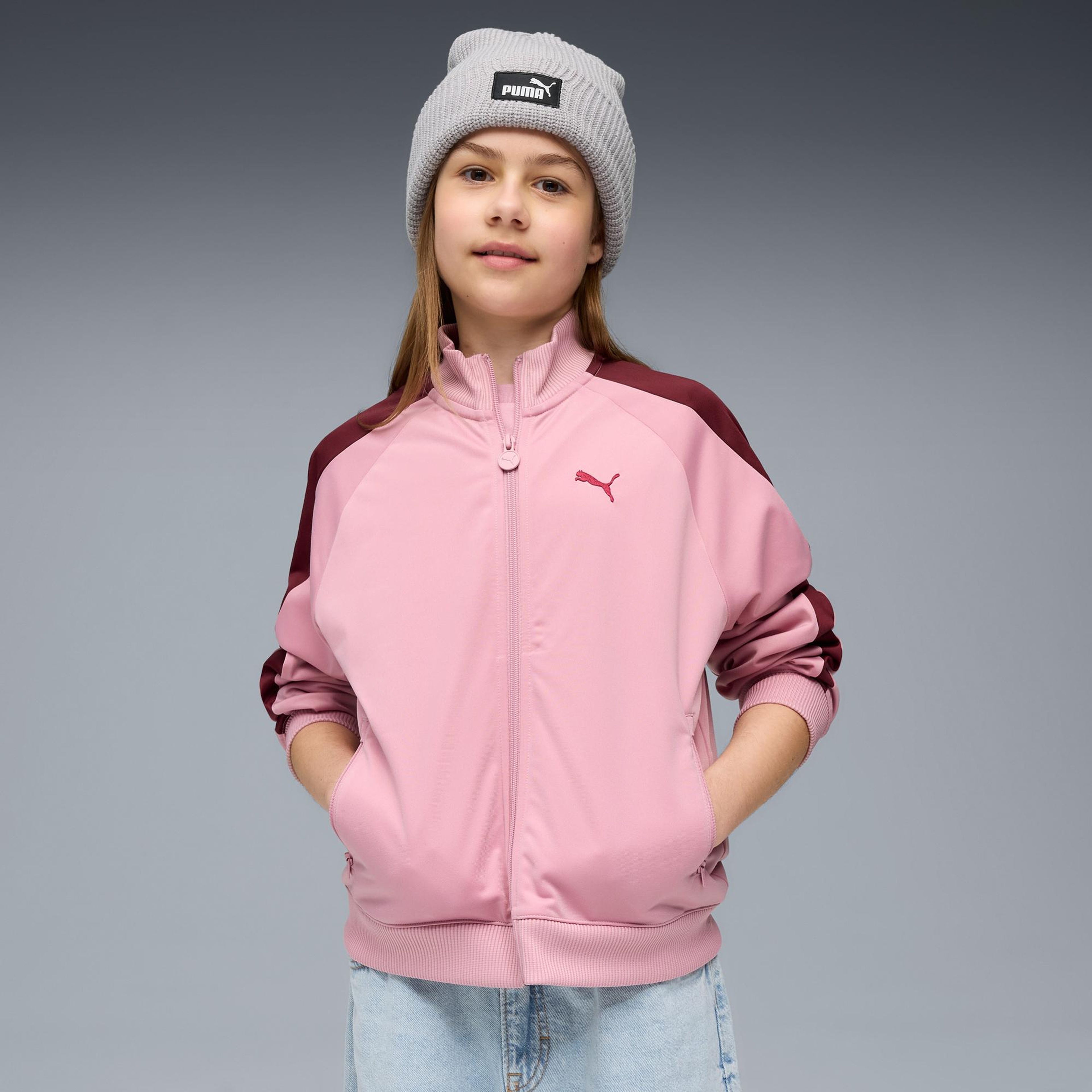 Puma T7 Always On Çocuk Pembe Ceket