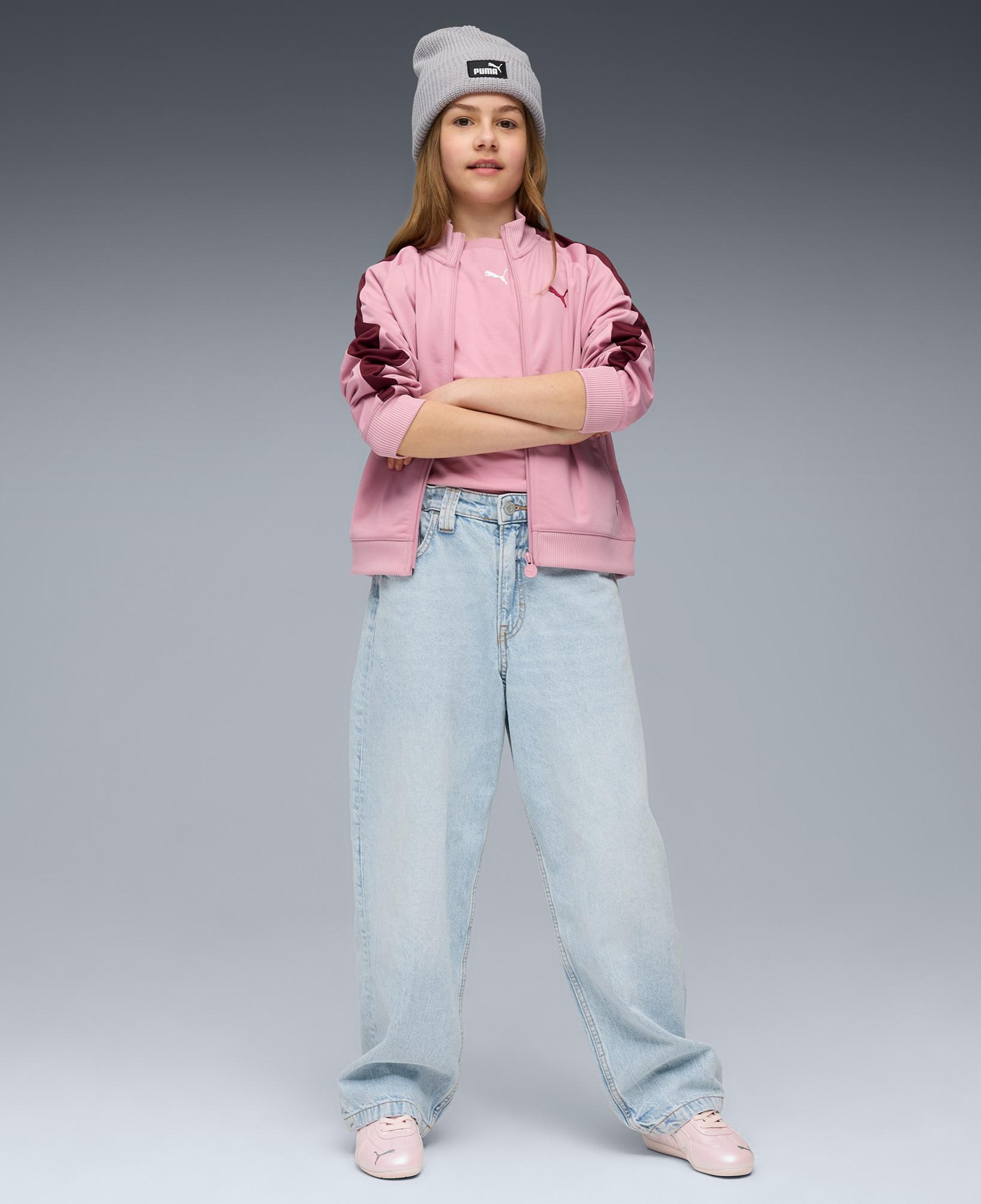 Puma T7 Always On Çocuk Pembe Ceket