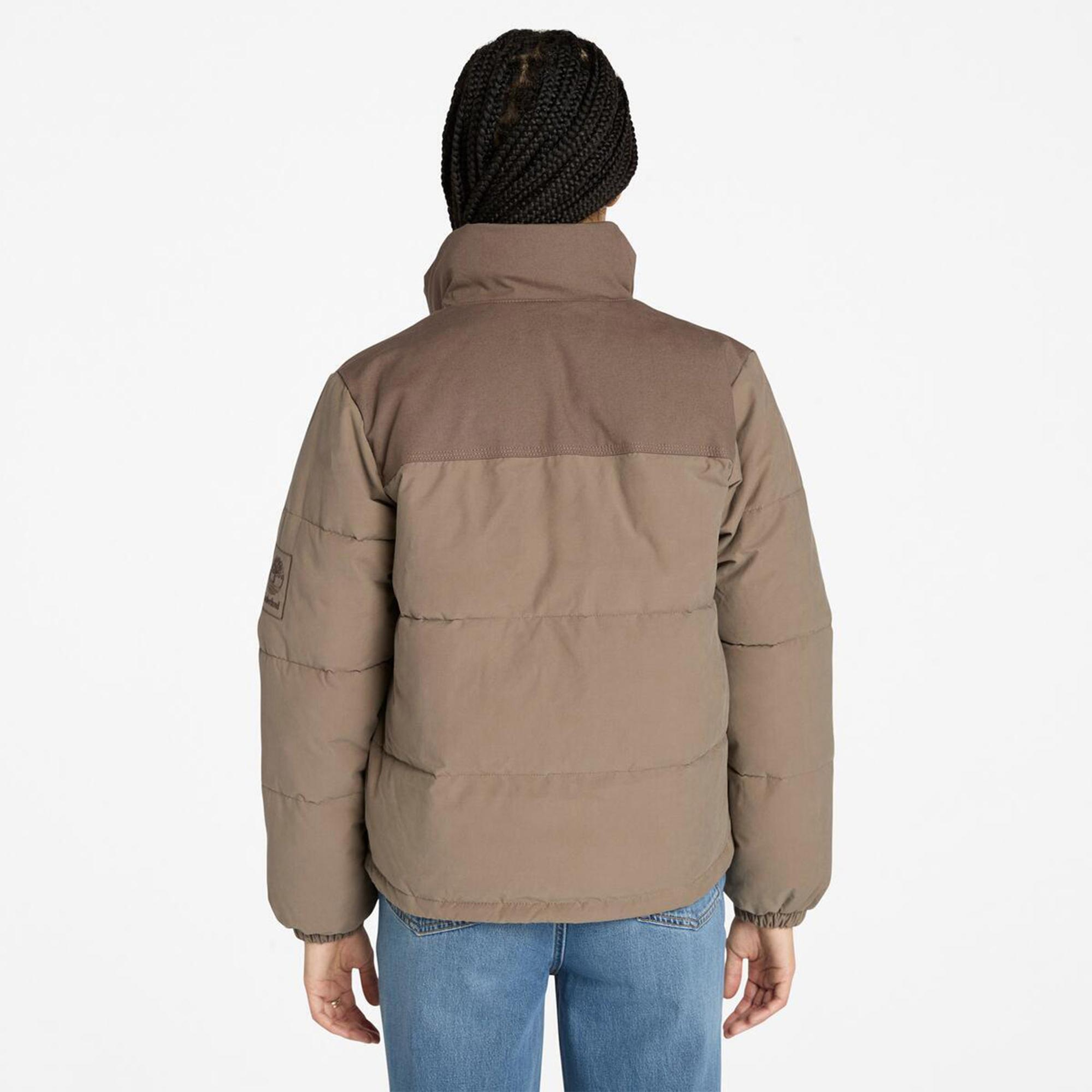 Timberland Welch Mountain Synthetic Insulated Puffer Kadın Kahverengi Ceket
