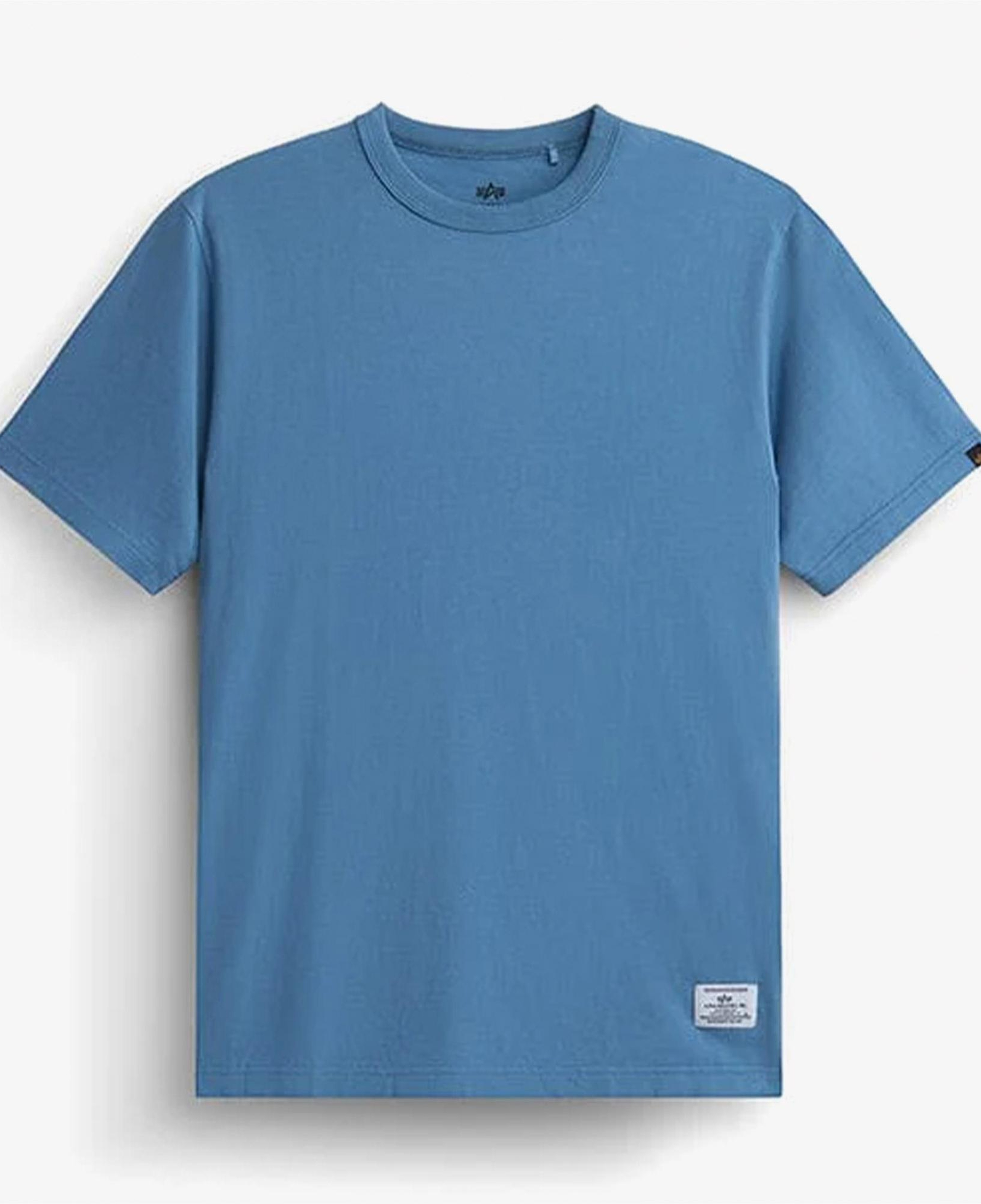 Alpha Industries New Patch Erkek Mavi T-Shirt
