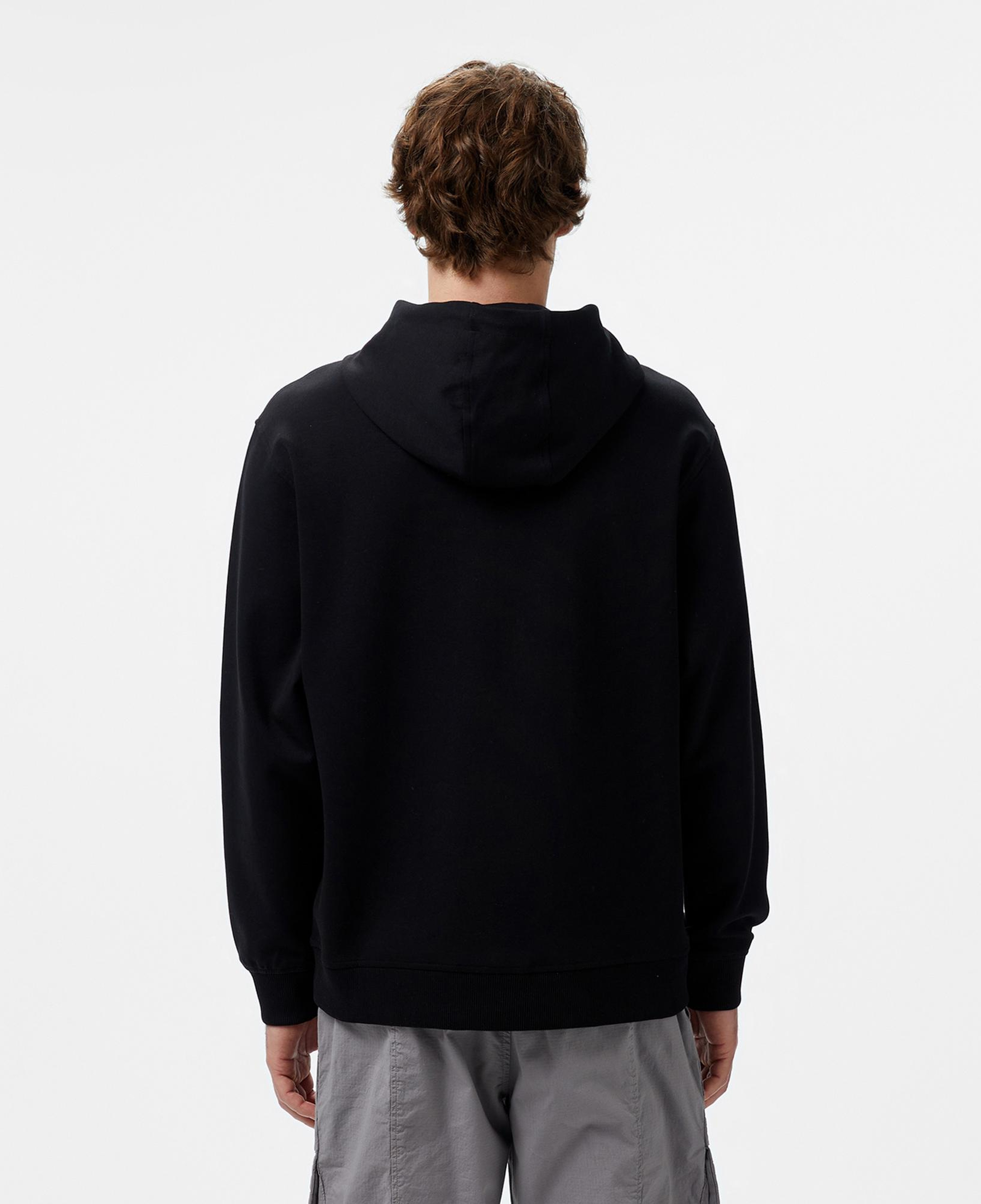 UNITED4 Erkek Siyah Sweatshirt