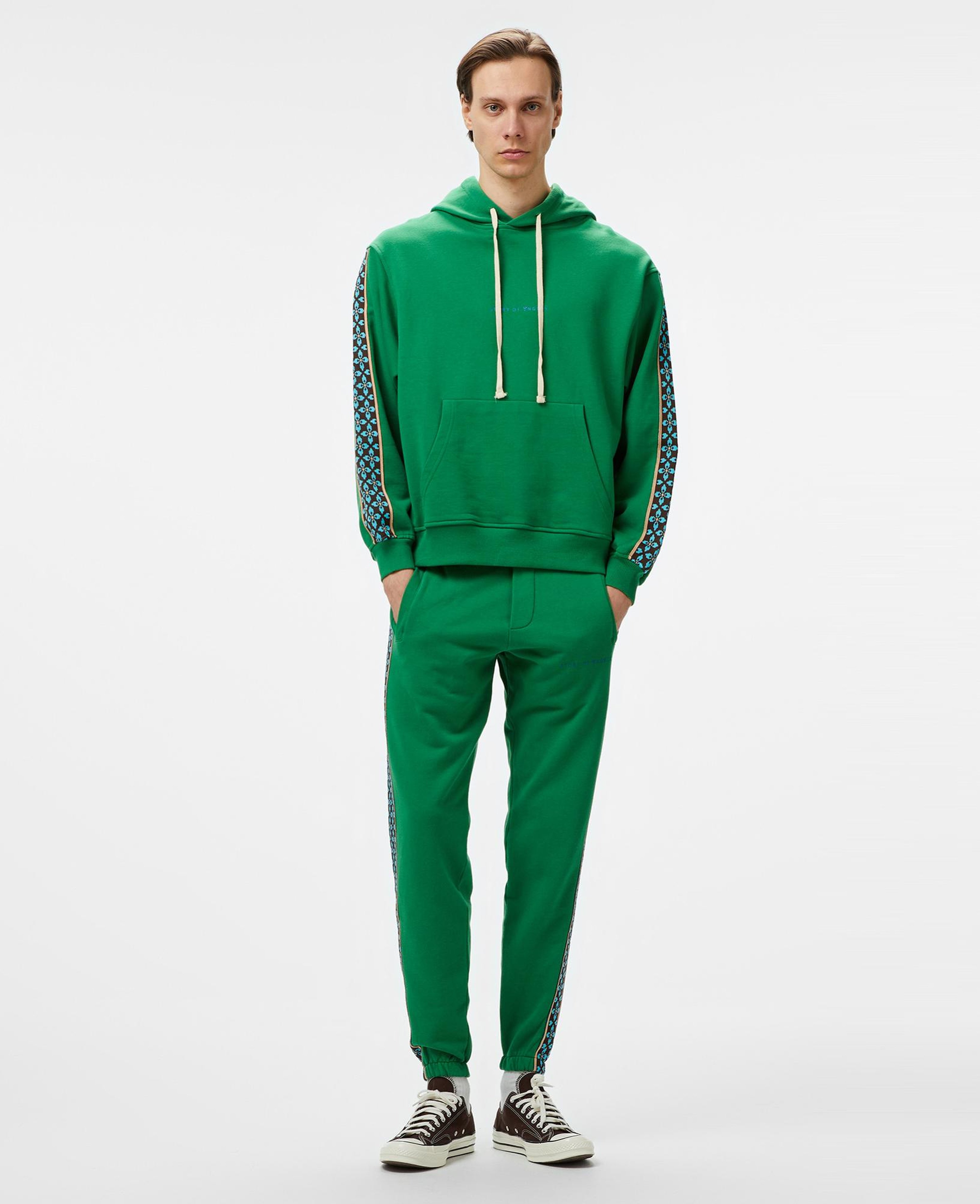 Story Of Angels Budha Dream Romance Erkek Yeşil Hoodie