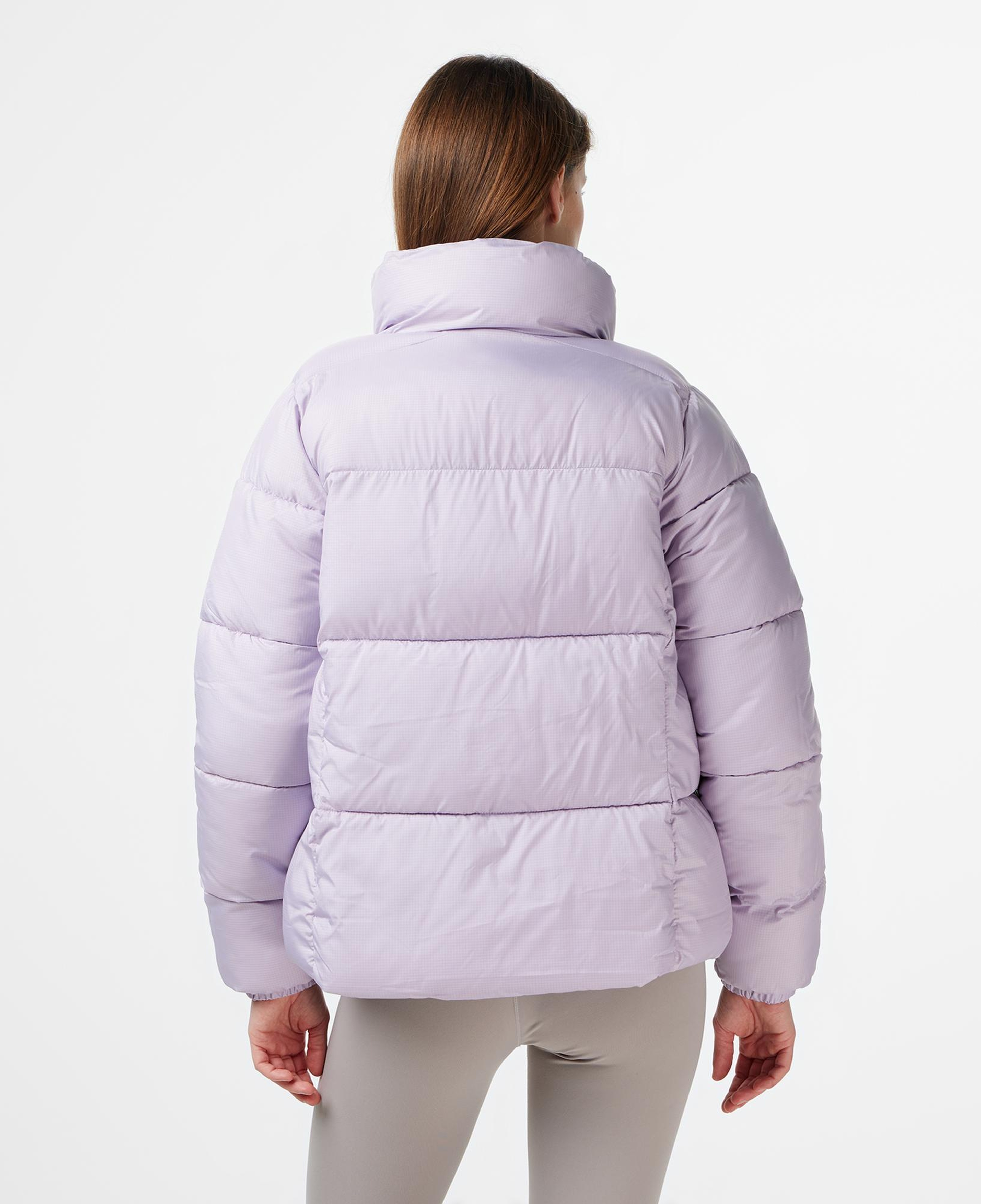 Columbia Mor Puffect II Tam Fermuarlı Kadın Mont