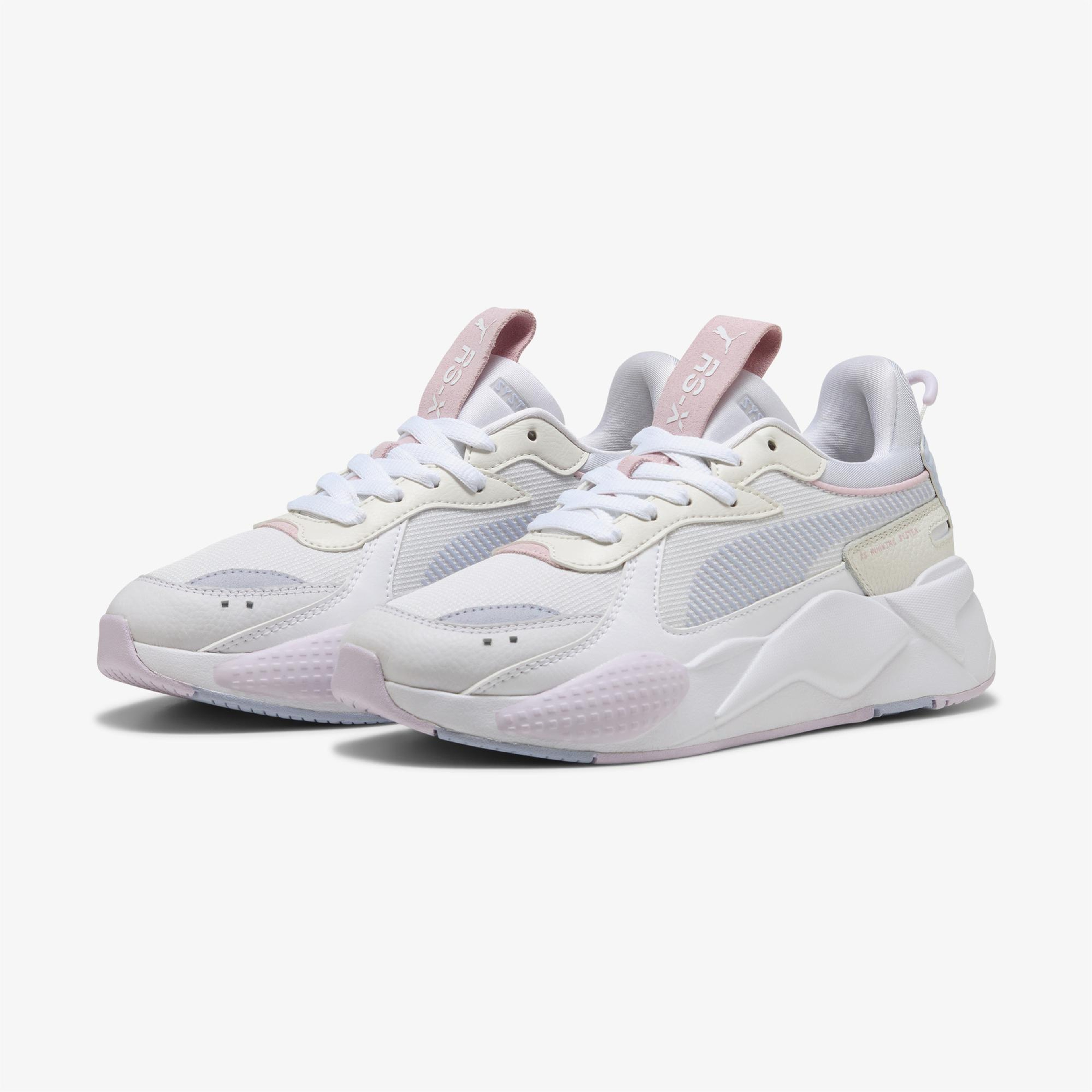 Puma RS-X Soft Kadın Gri/Beyaz Spor Ayakkabı