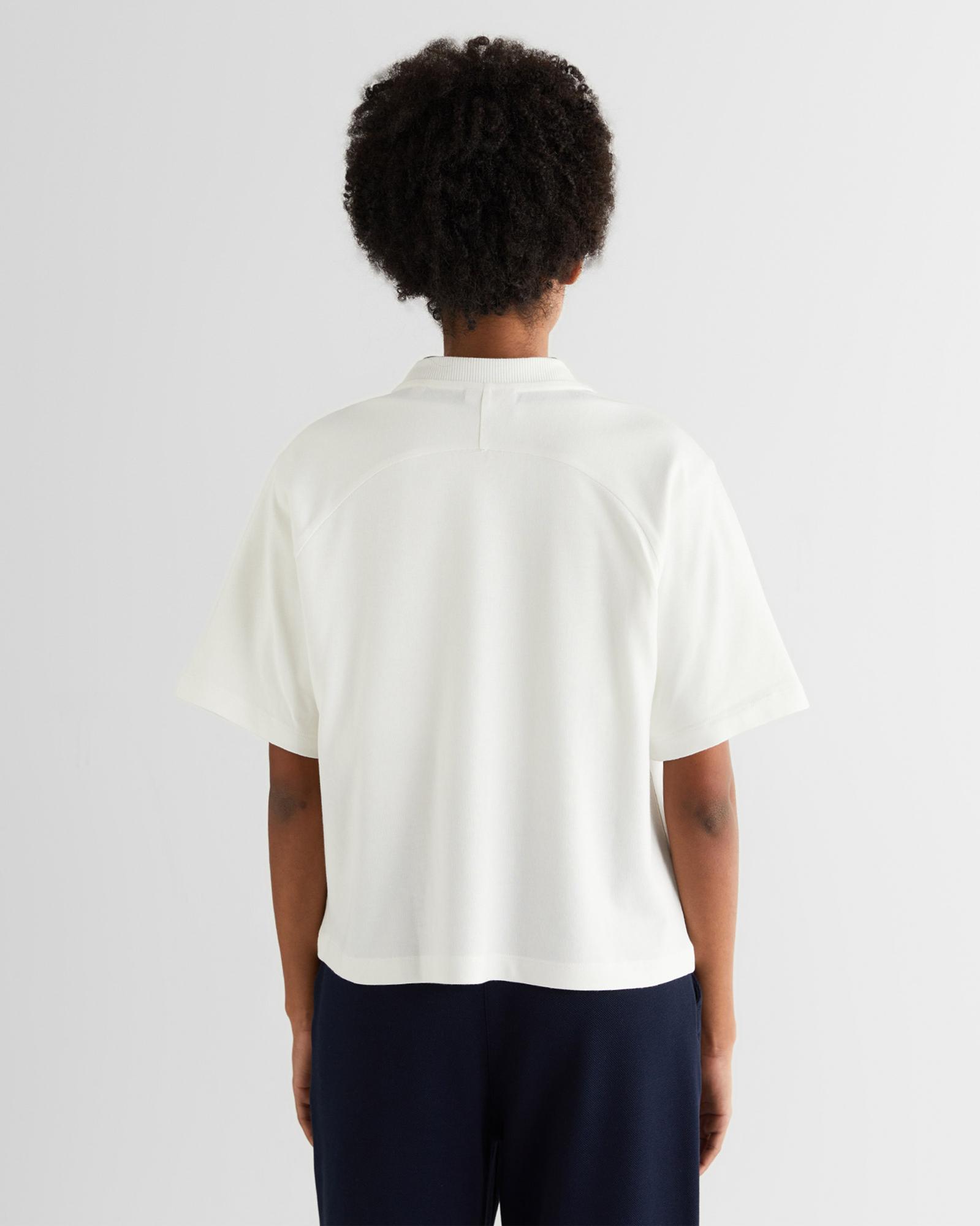 GANT Kadın Krem Relaxed Fit T-Shirt