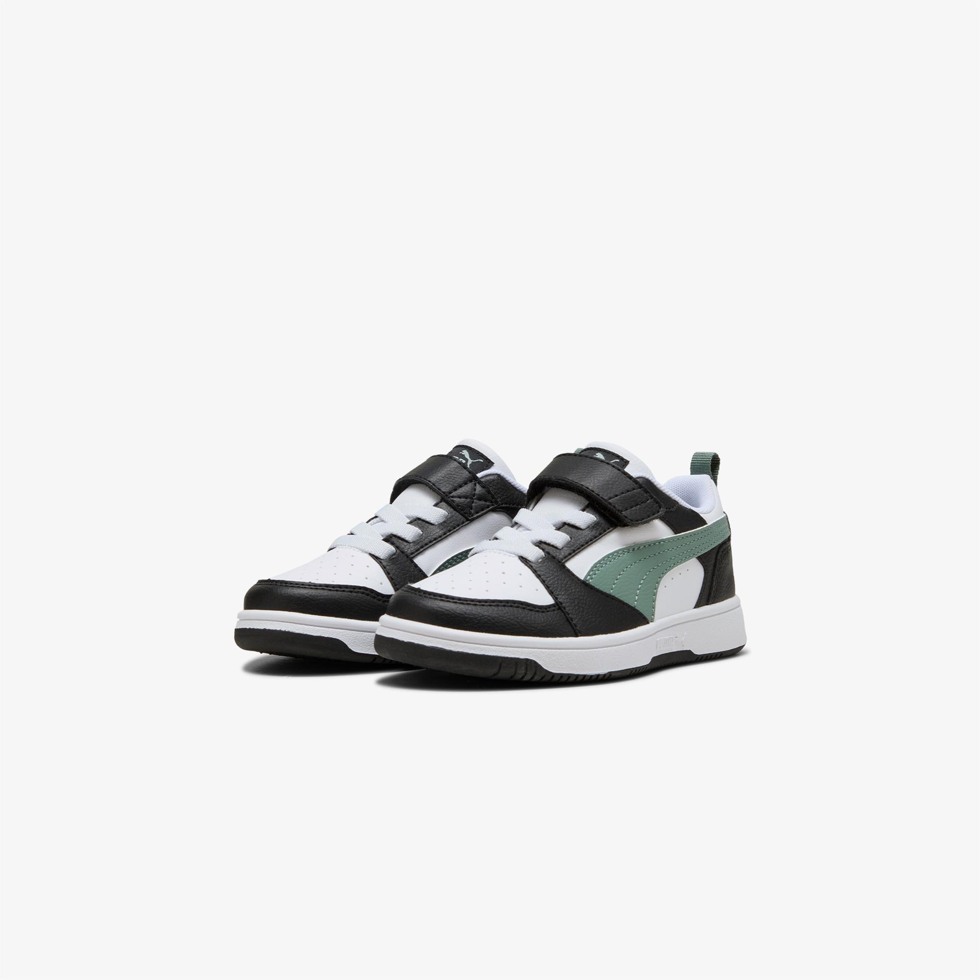 Puma Rebound V6 Lo Ac+ Ps Çocuk Siyah Spor Ayakkabı