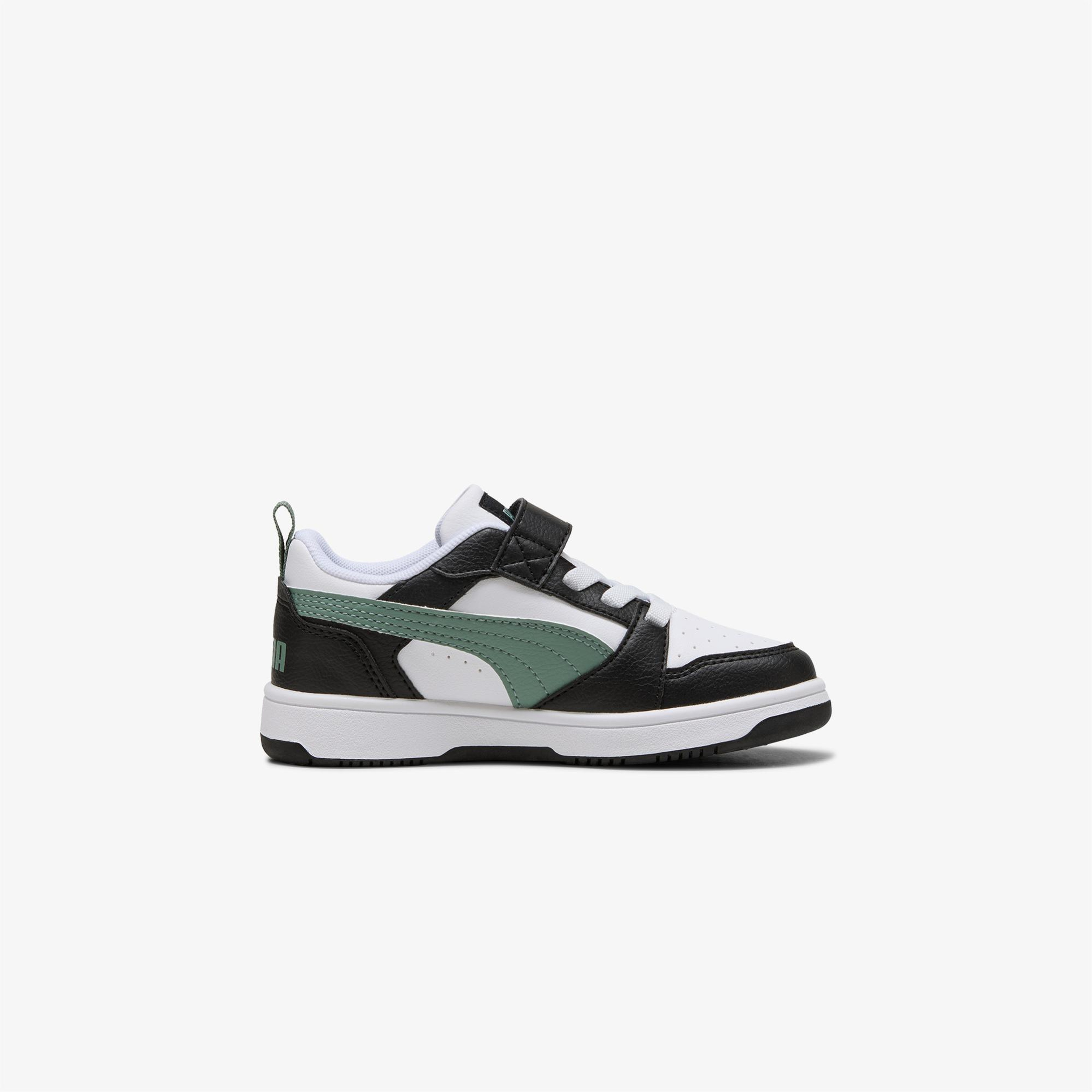 Puma Rebound V6 Lo Ac+ Ps Çocuk Siyah Spor Ayakkabı
