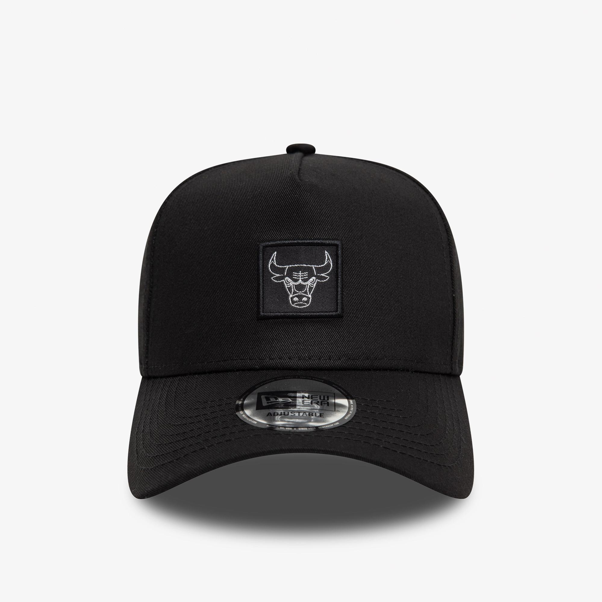 New Era Chicago Bulls Metallic Black 9Forty A-Frame Unisex Siyah Şapka