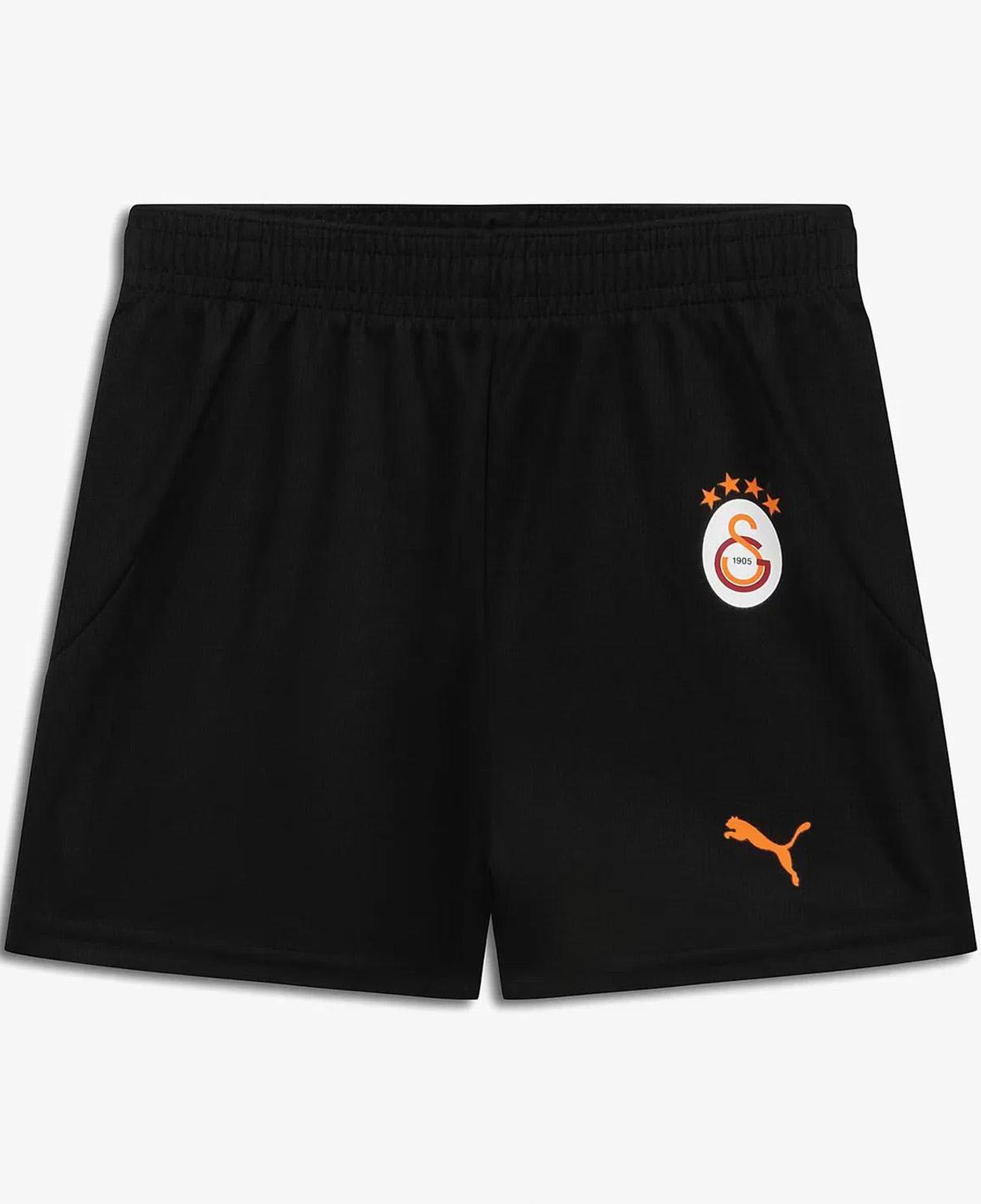 Puma Galatasaray Sk 2024-25 Çocuk Siyah Futbol Şortu