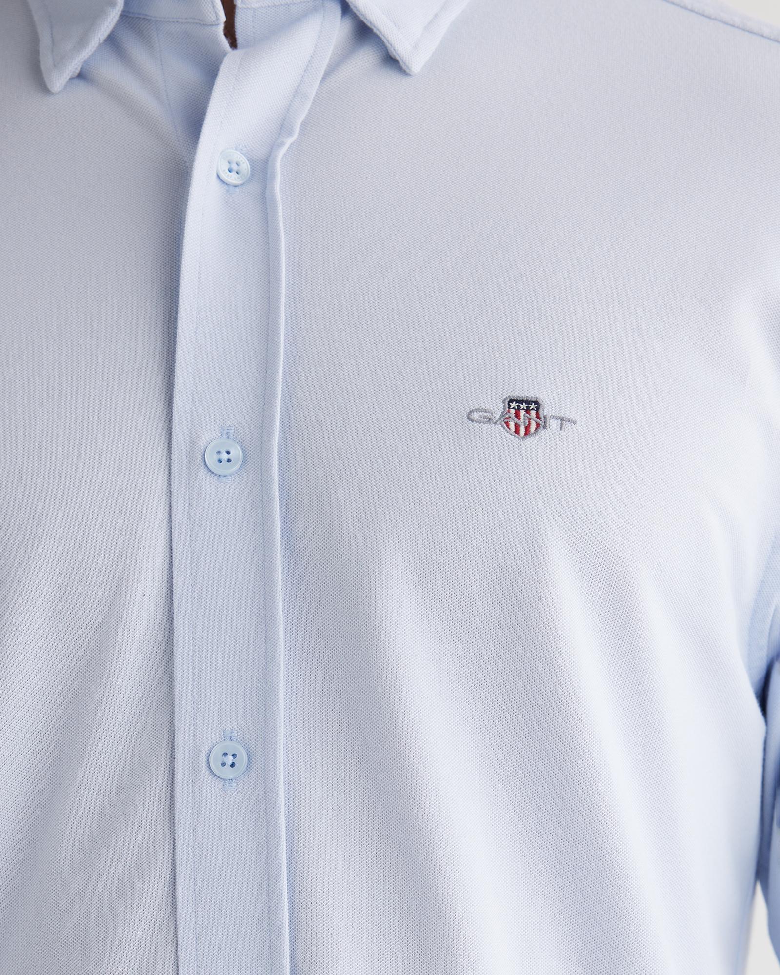 GANT Erkek Mavi Regular Fit Gömlek