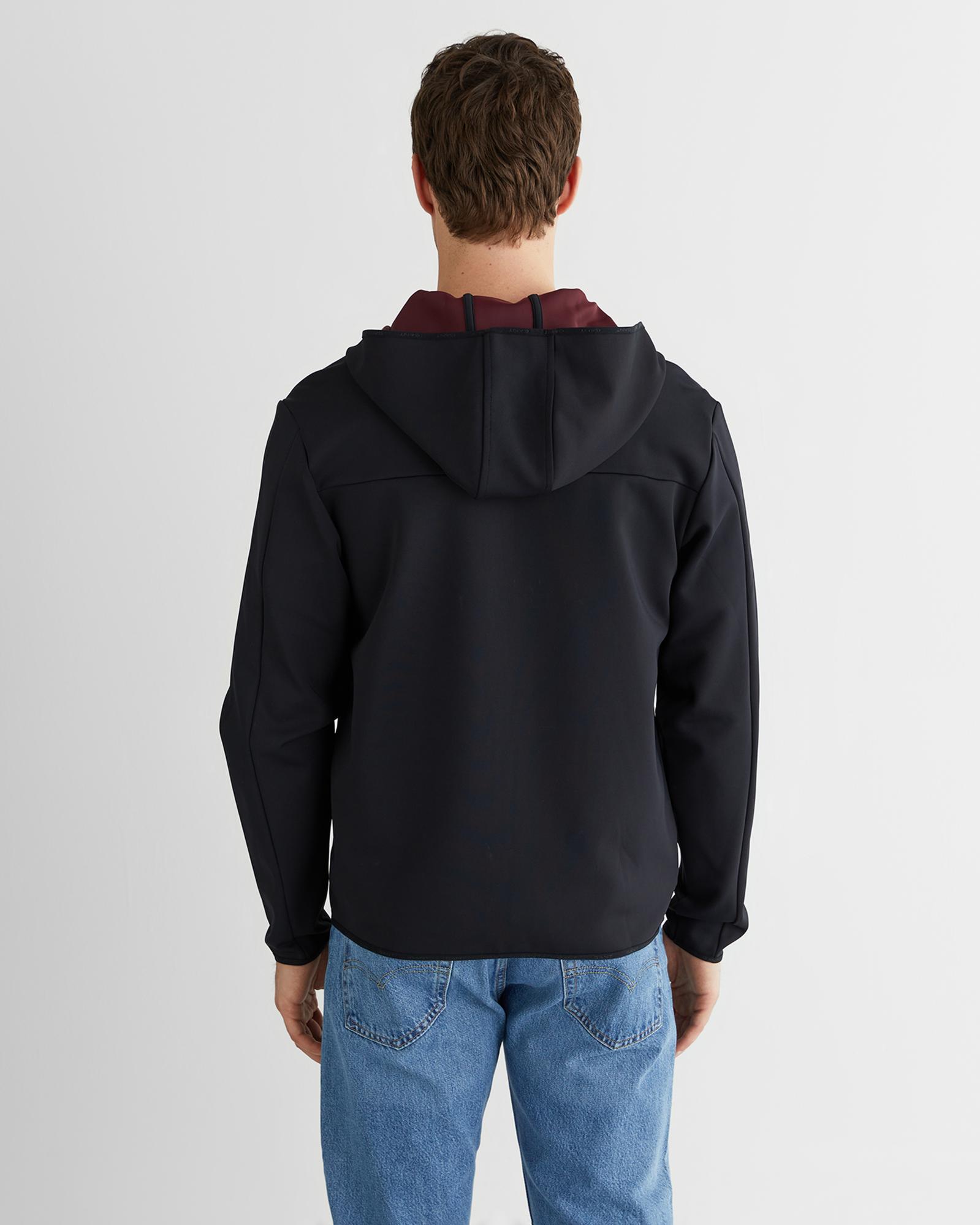 GANT Erkek Siyah Regular Fit Fermuarlı Ceket