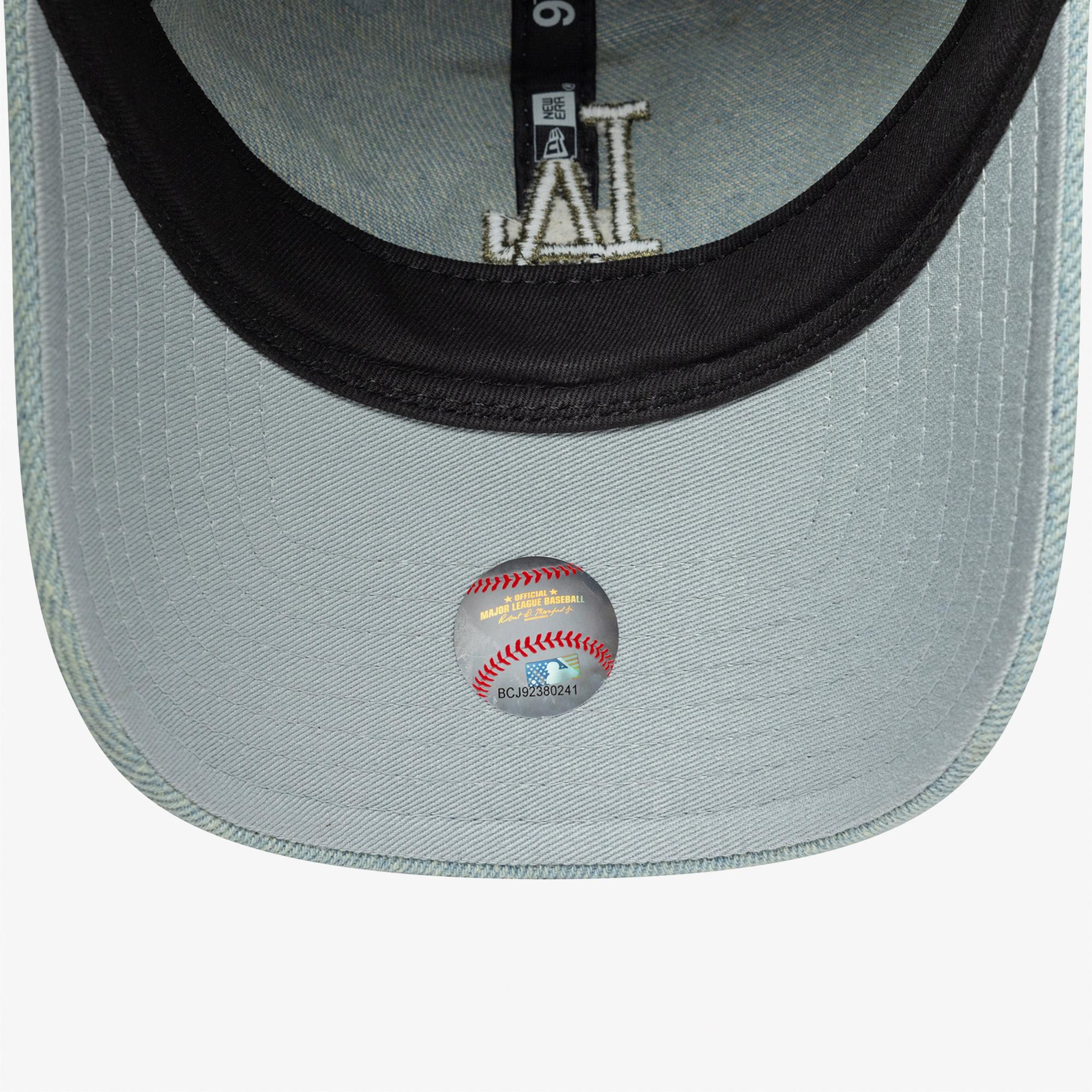 New Era 9Twenty Denim LA Dodgers Kadın Mavi Şapka