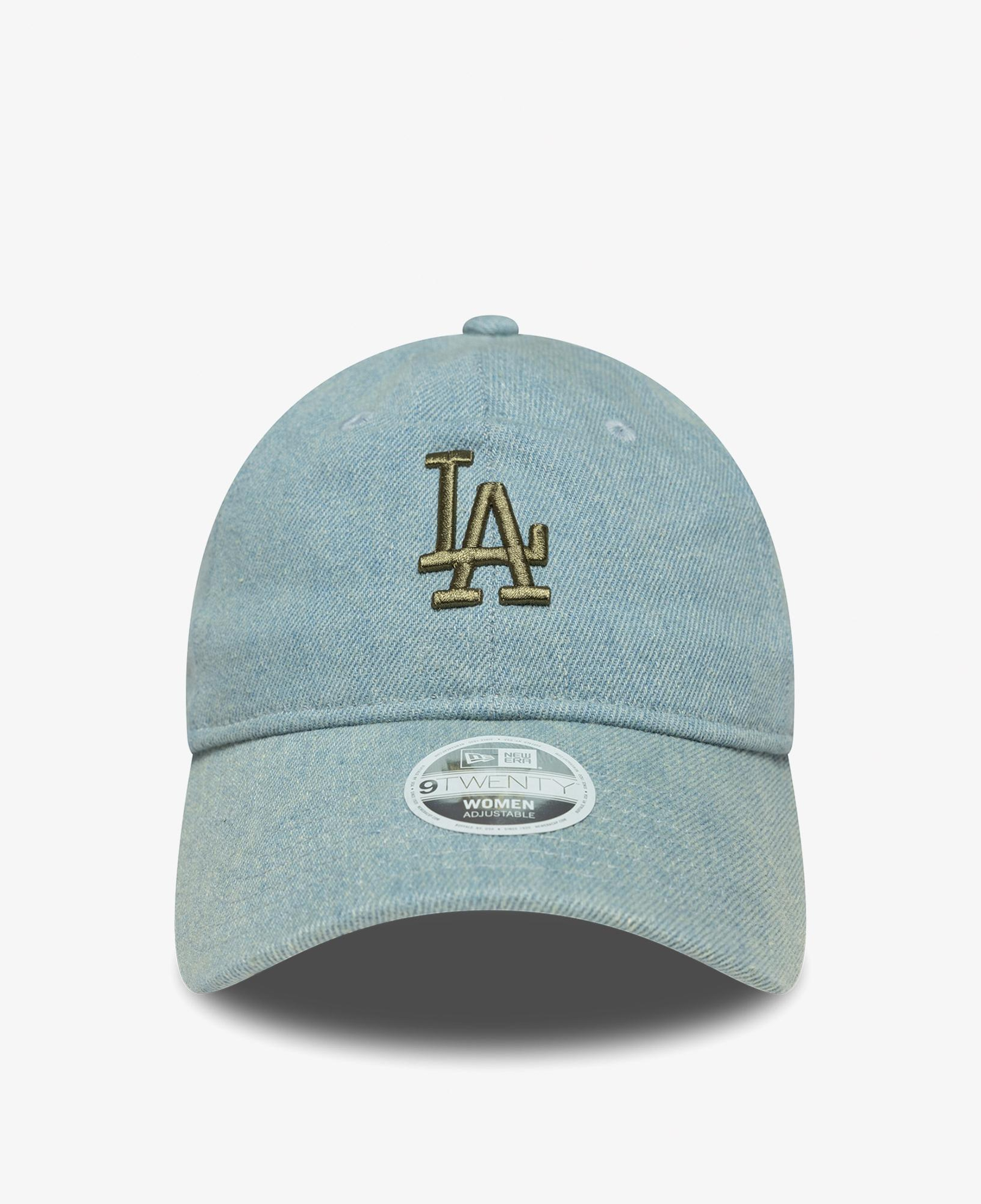 New Era 9Twenty Denim LA Dodgers Kadın Mavi Şapka
