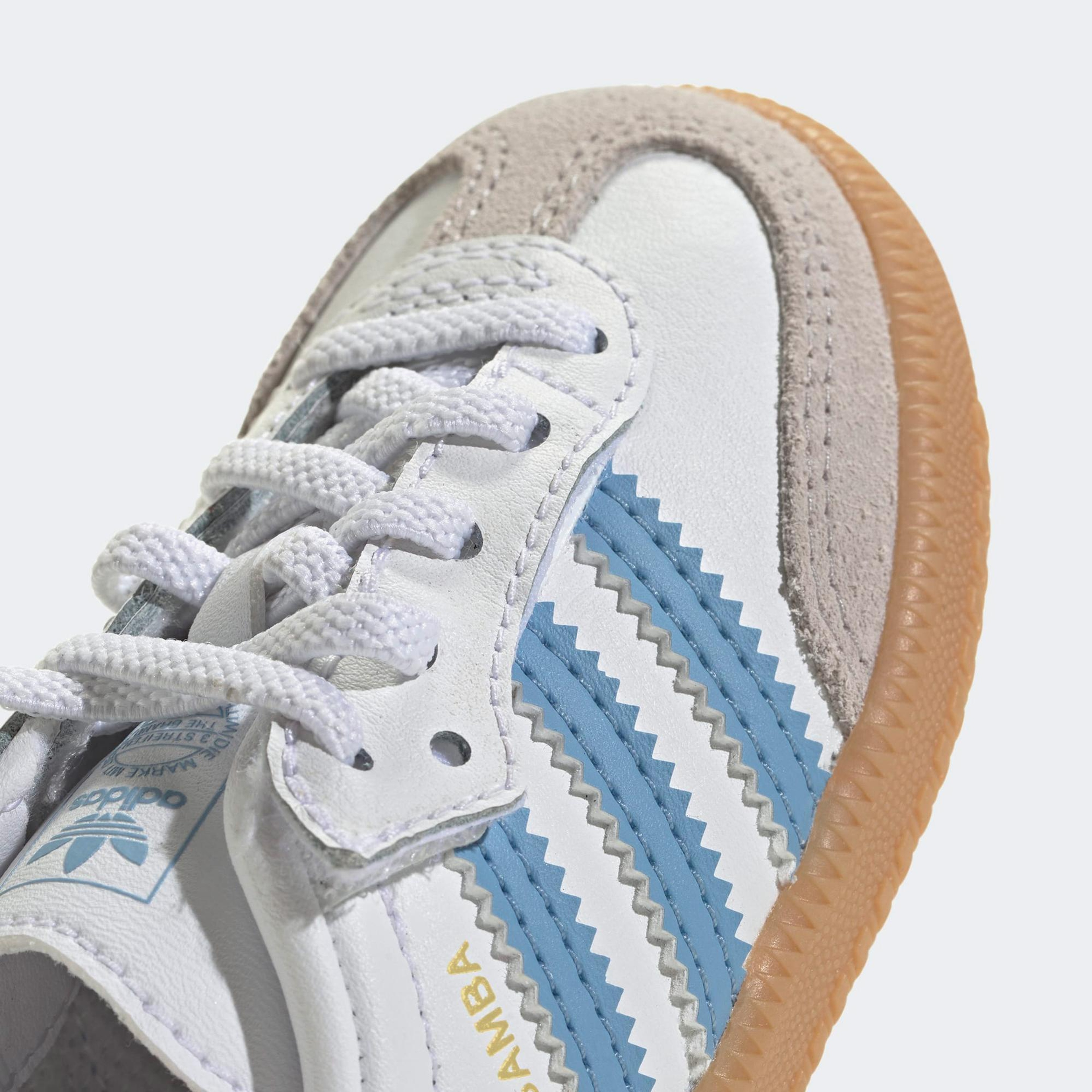 adidas Samba OG Beyaz Bebek Bağcıklı Ayakkabı