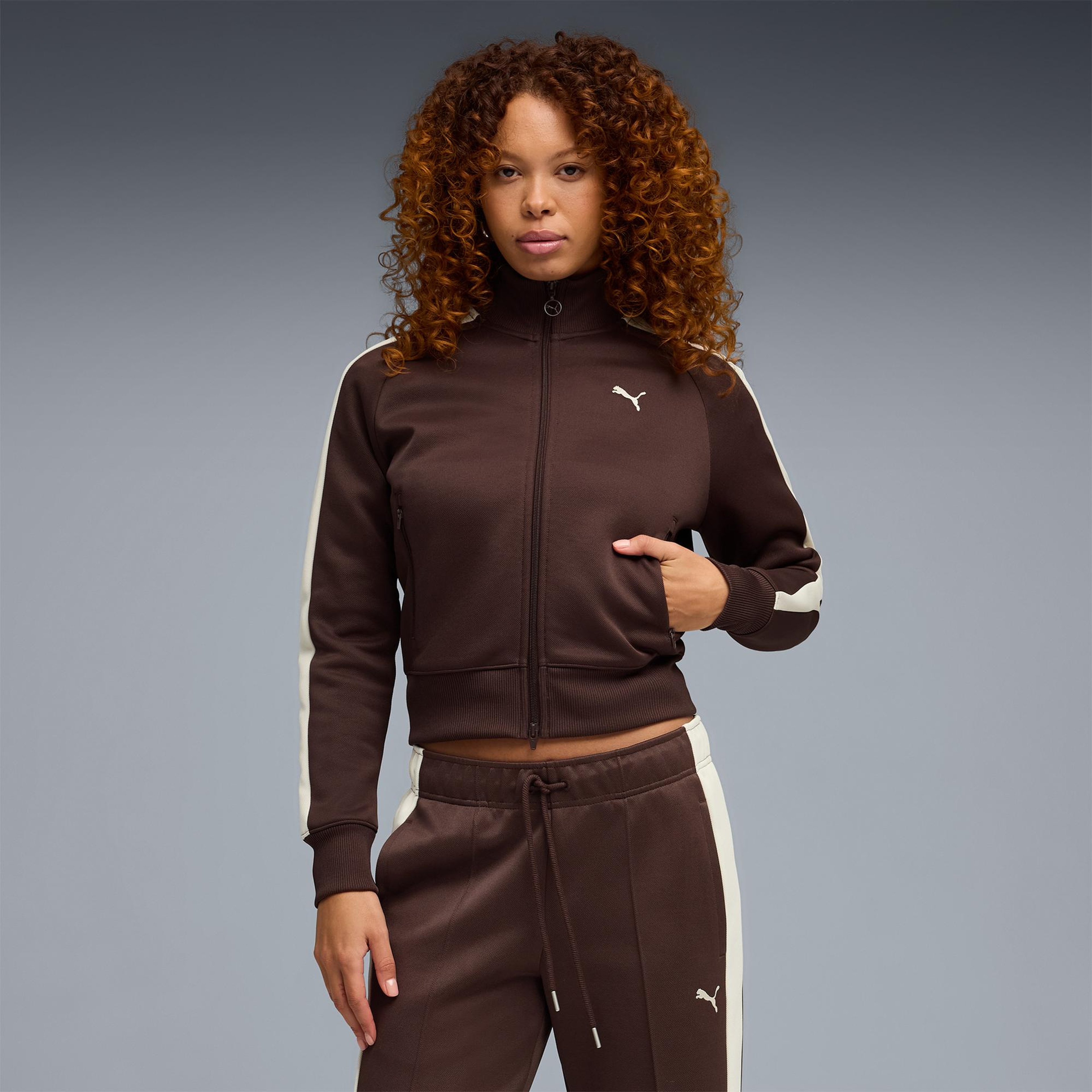 Puma T7 Kadın Kahverengi Ceket