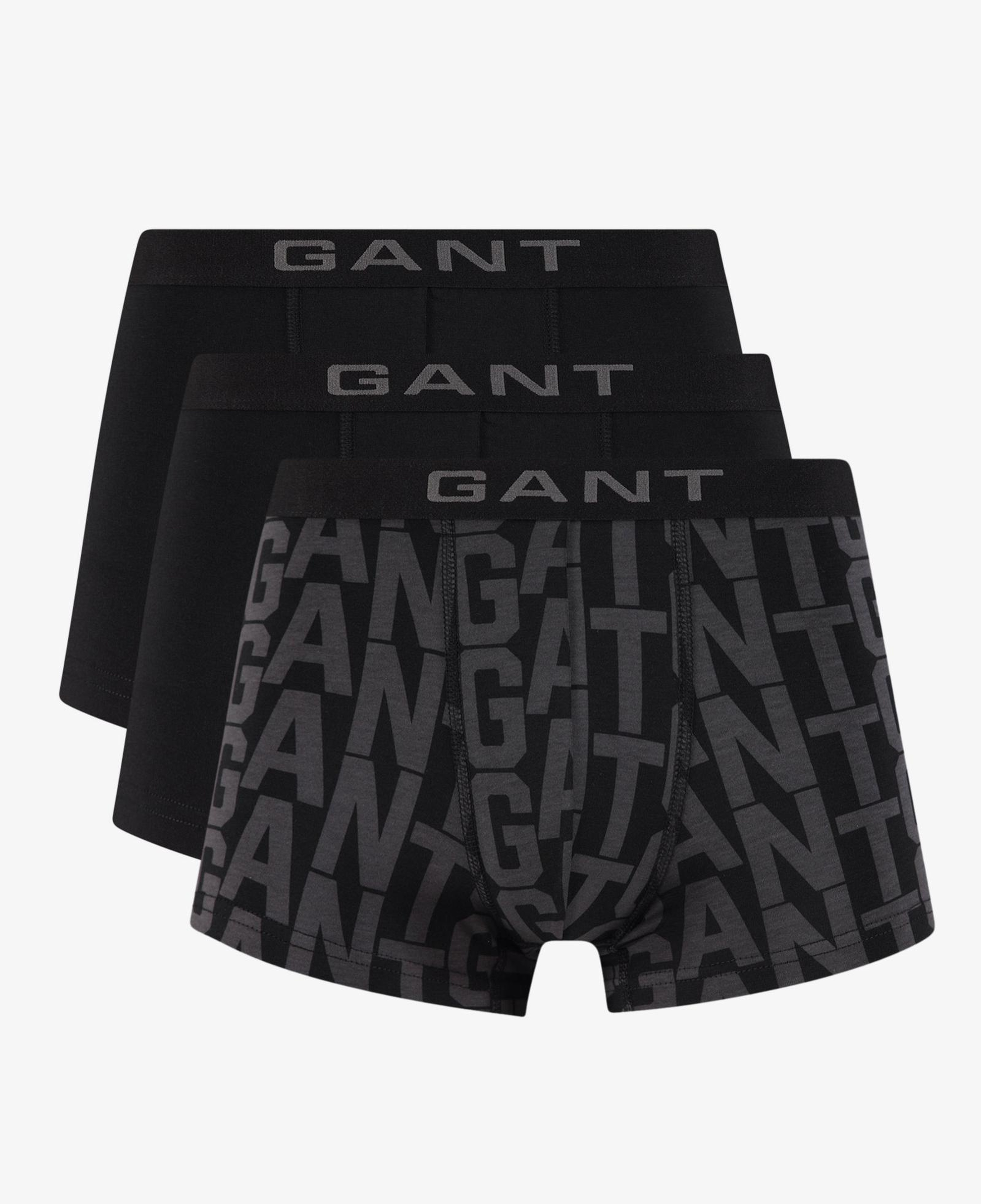 GANT Erkek Siyah Standart Fit Boxer