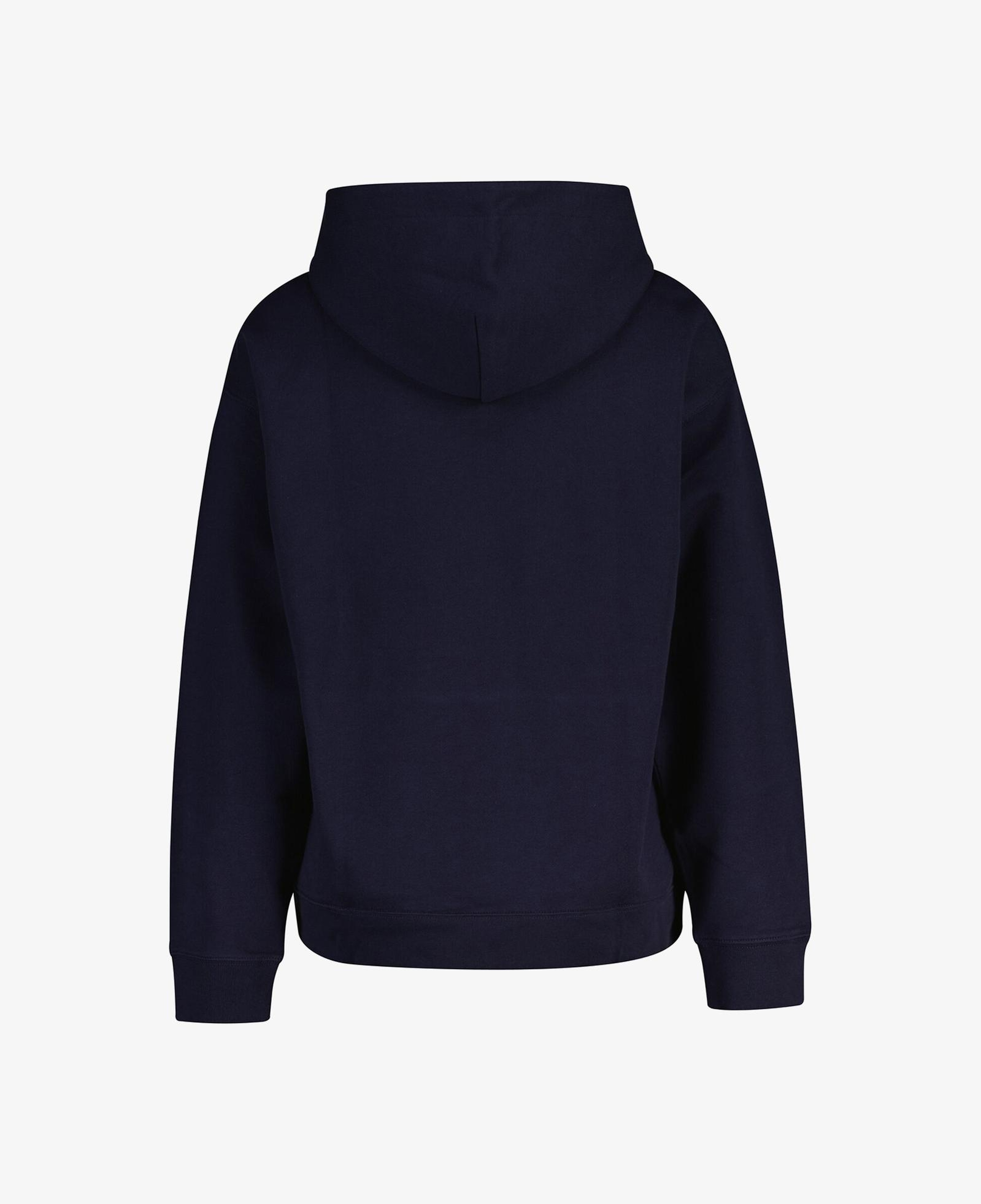 GANT Kadın Lacivert Regular Fit Kapüşonlu Sweatshirt