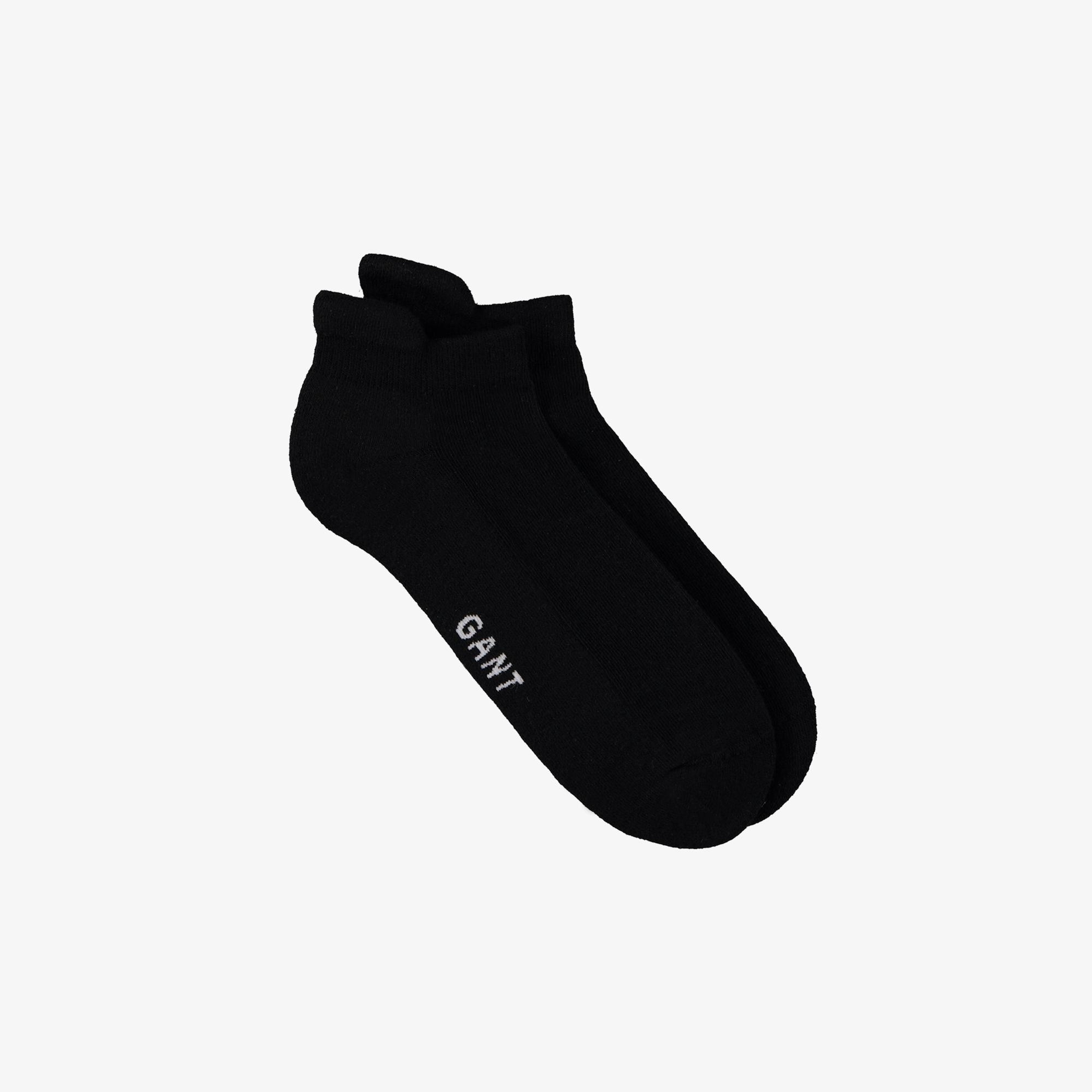 GANT Unisex Siyah Standart Fit  Çorap