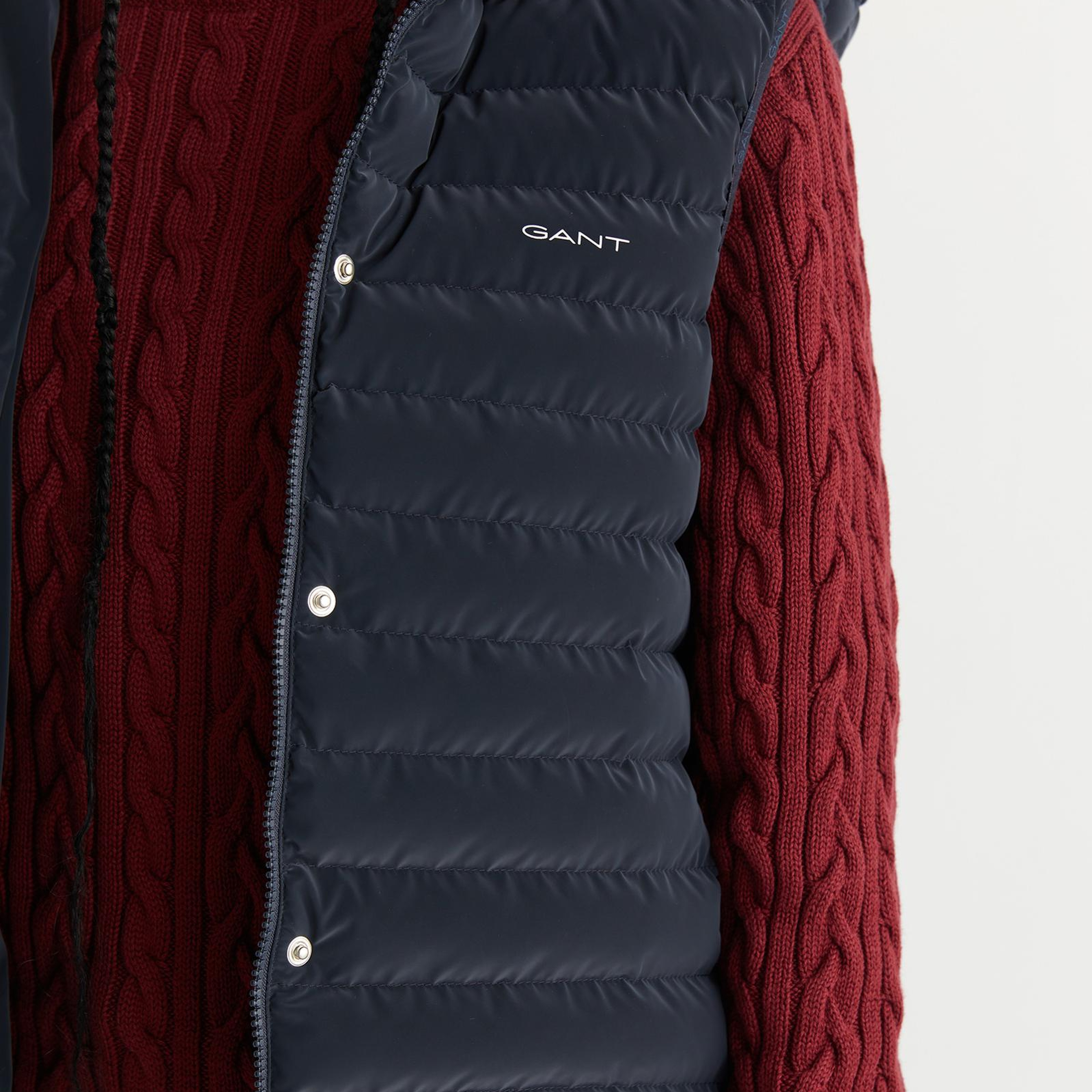 GANT Kadın Lacivert Regular Fit  Yelek