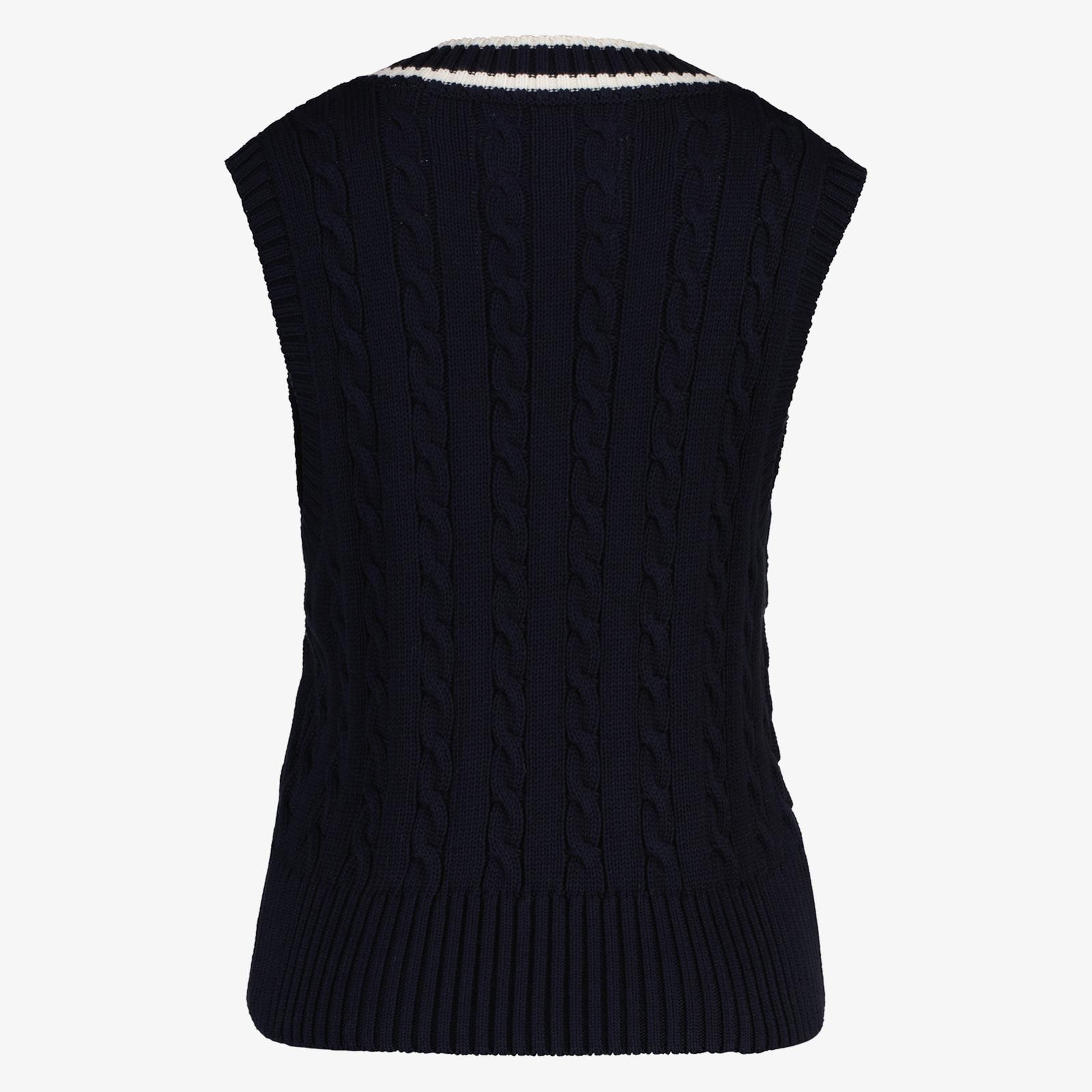 GANT Kadın Lacivert V Yaka Süveter