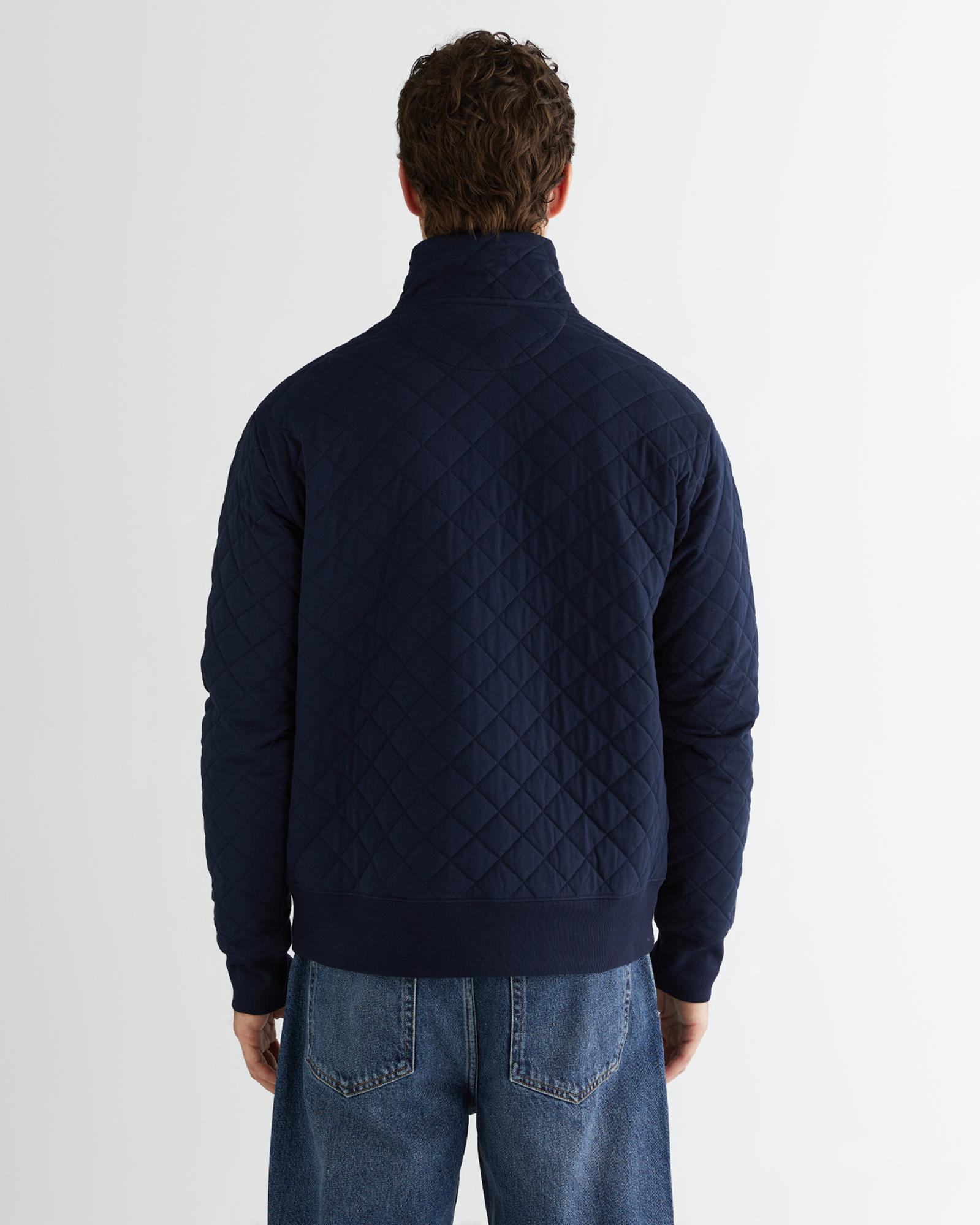 GANT Erkek Lacivert Standart Fit Sweatshirt