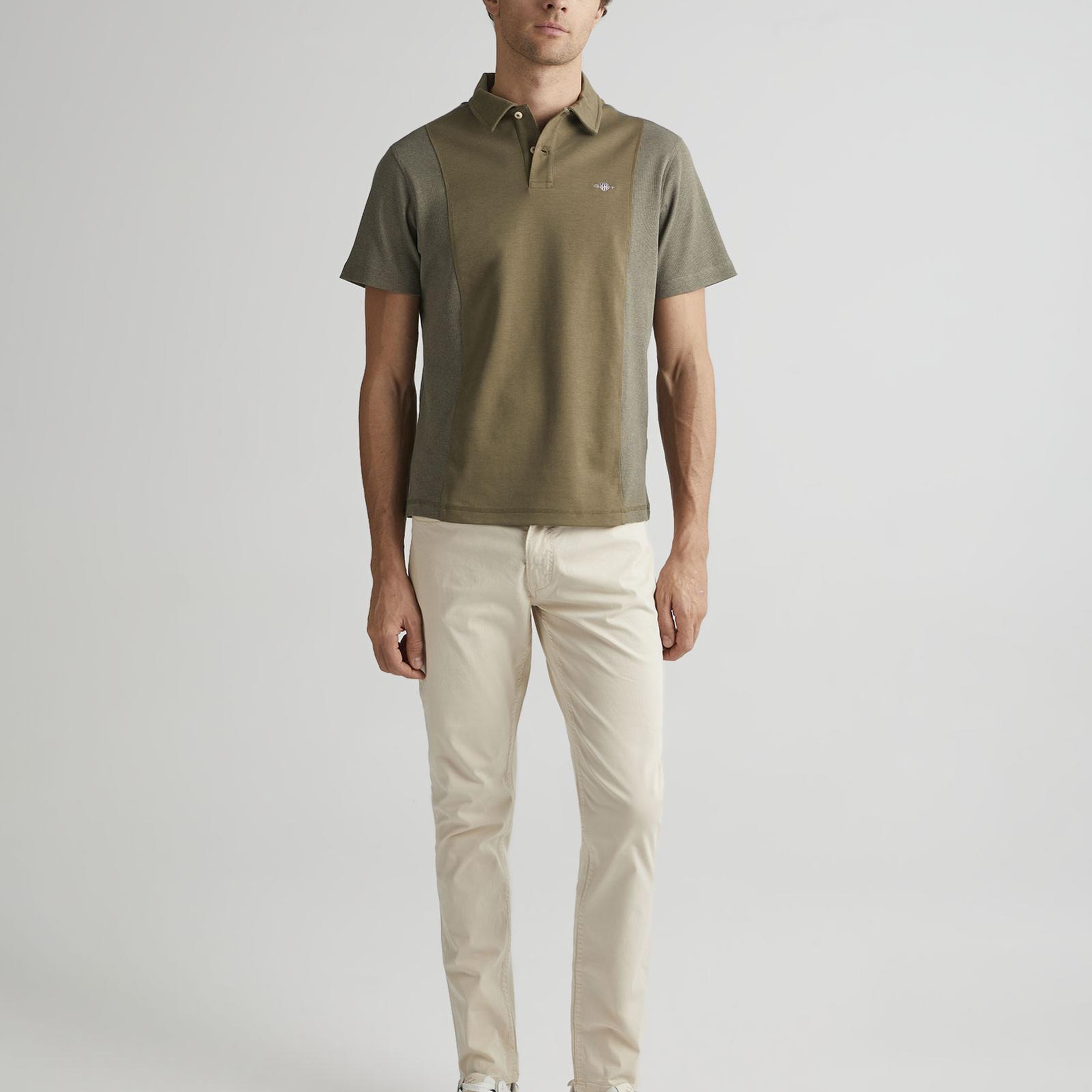 GANT Erkek Yeşil Regular Fit Polo