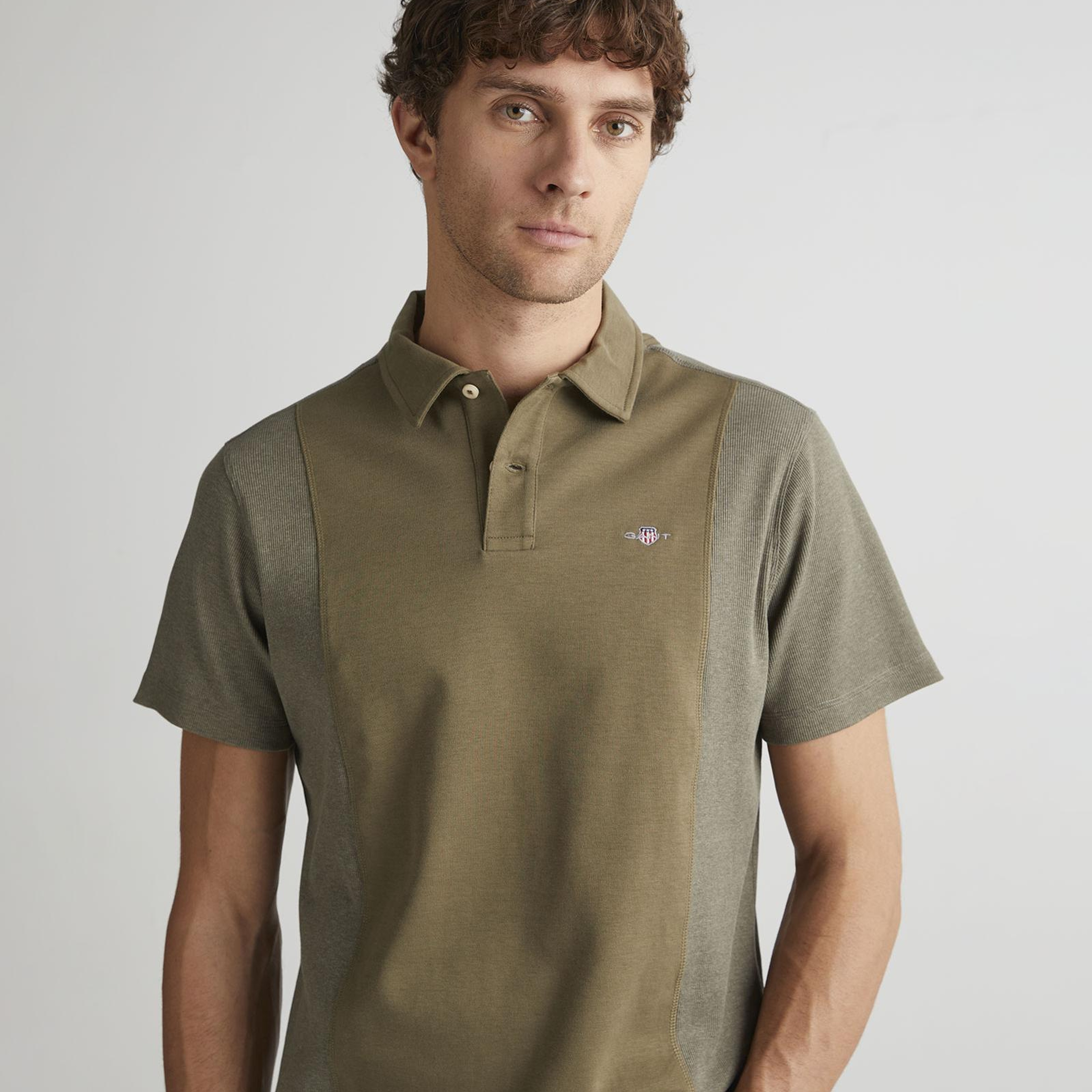GANT Erkek Yeşil Regular Fit Polo