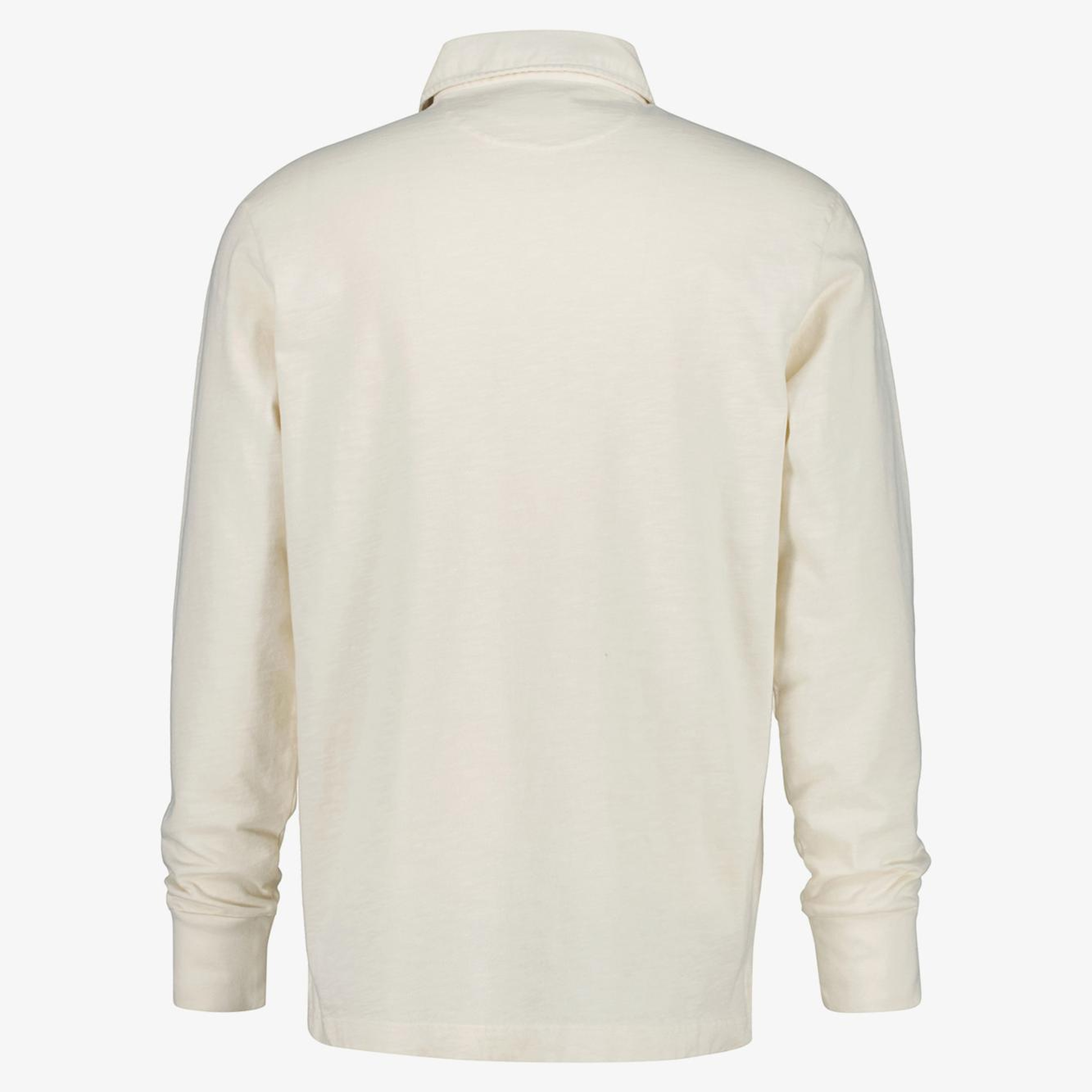 GANT Erkek Krem Regular Fit Logolu Rugby T-Shirt