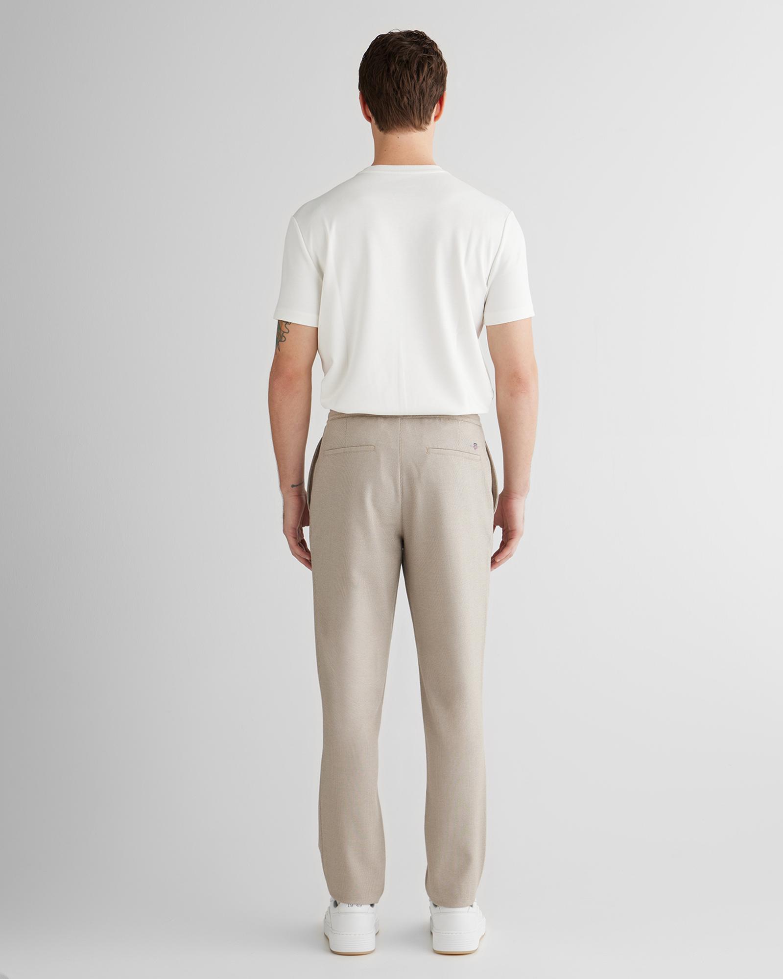 GANT Erkek Bej Regular Fit Pantolon