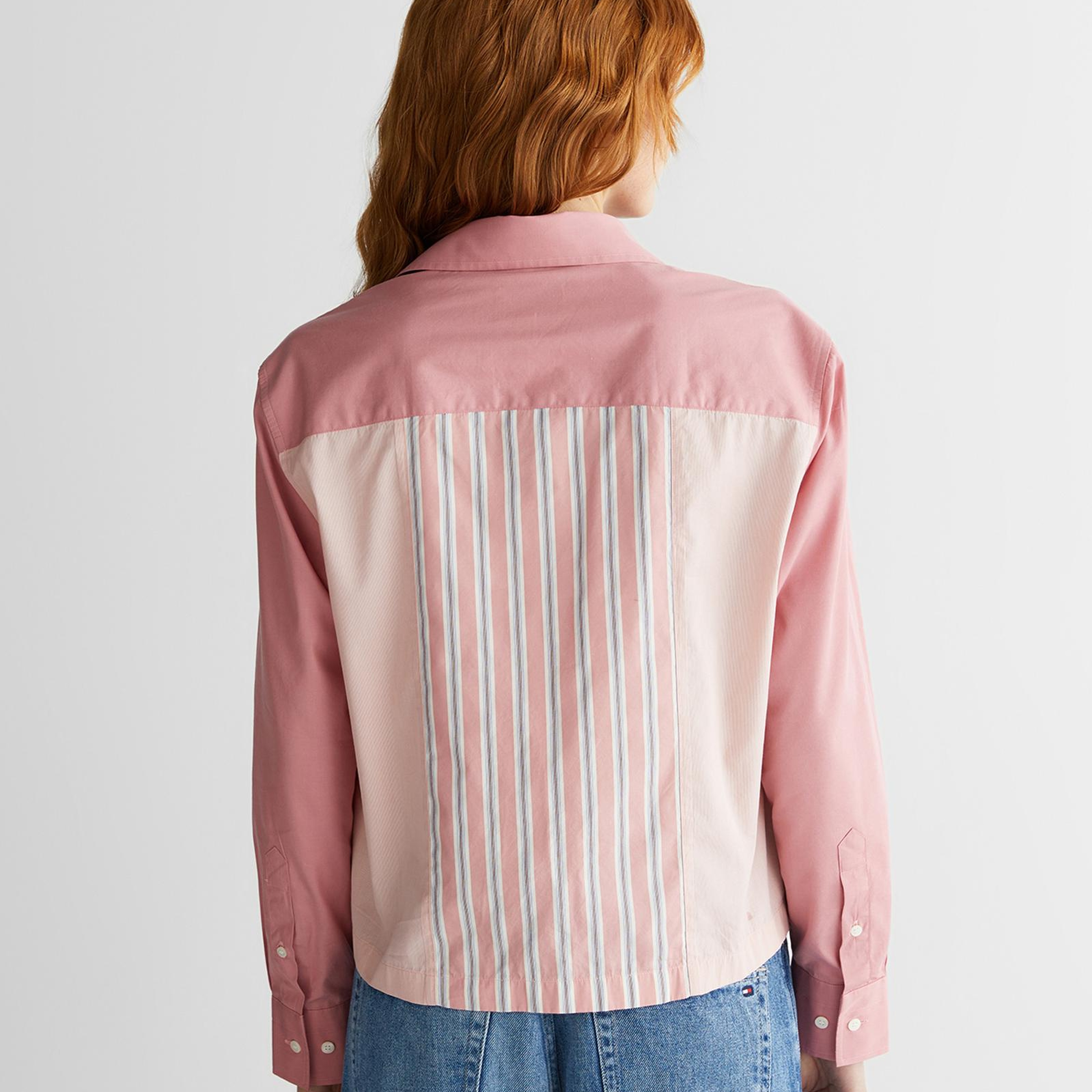 GANT Kadın Pembe Regular Fit Düğmeli Gömlek