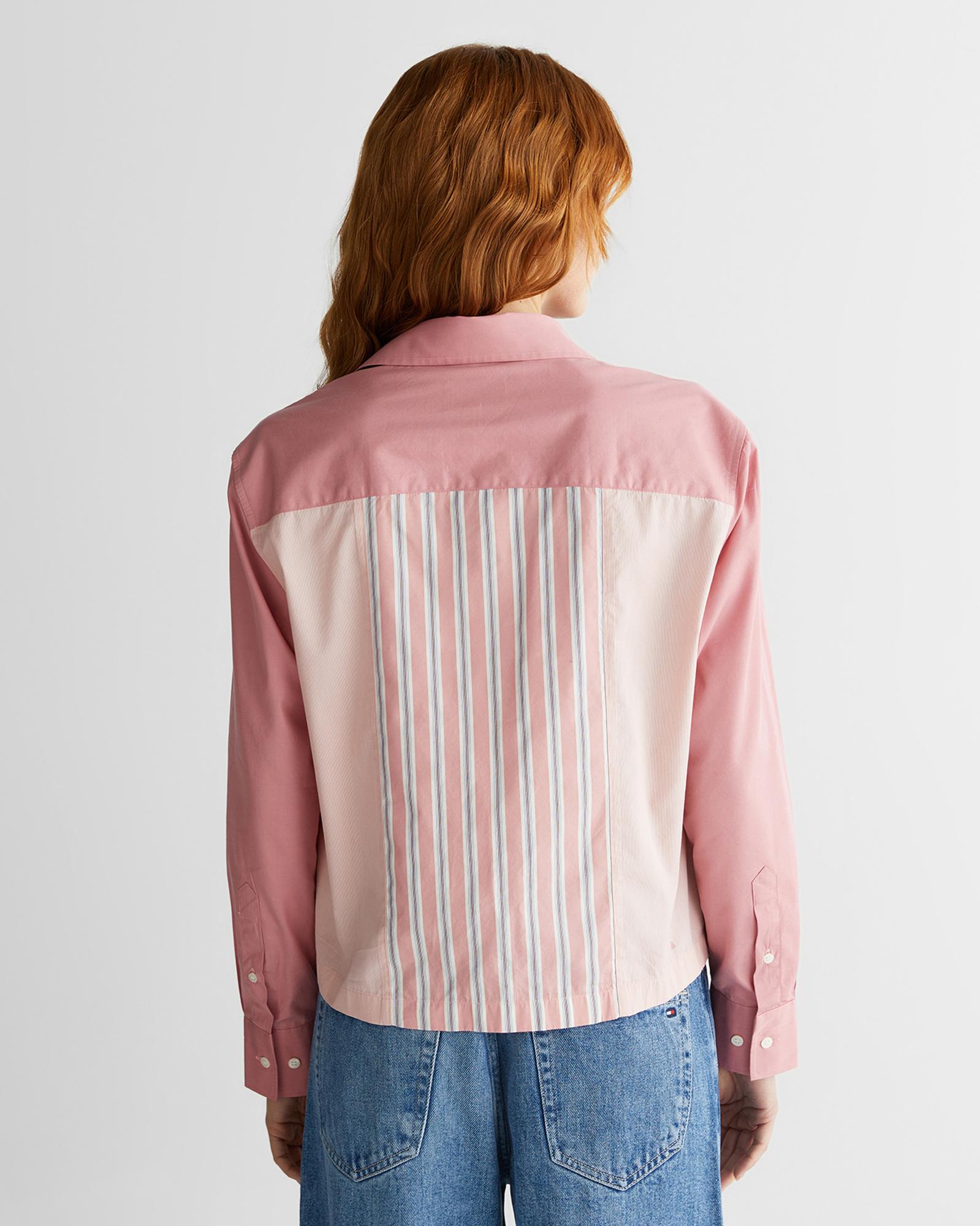 GANT Kadın Pembe Regular Fit Düğmeli Gömlek