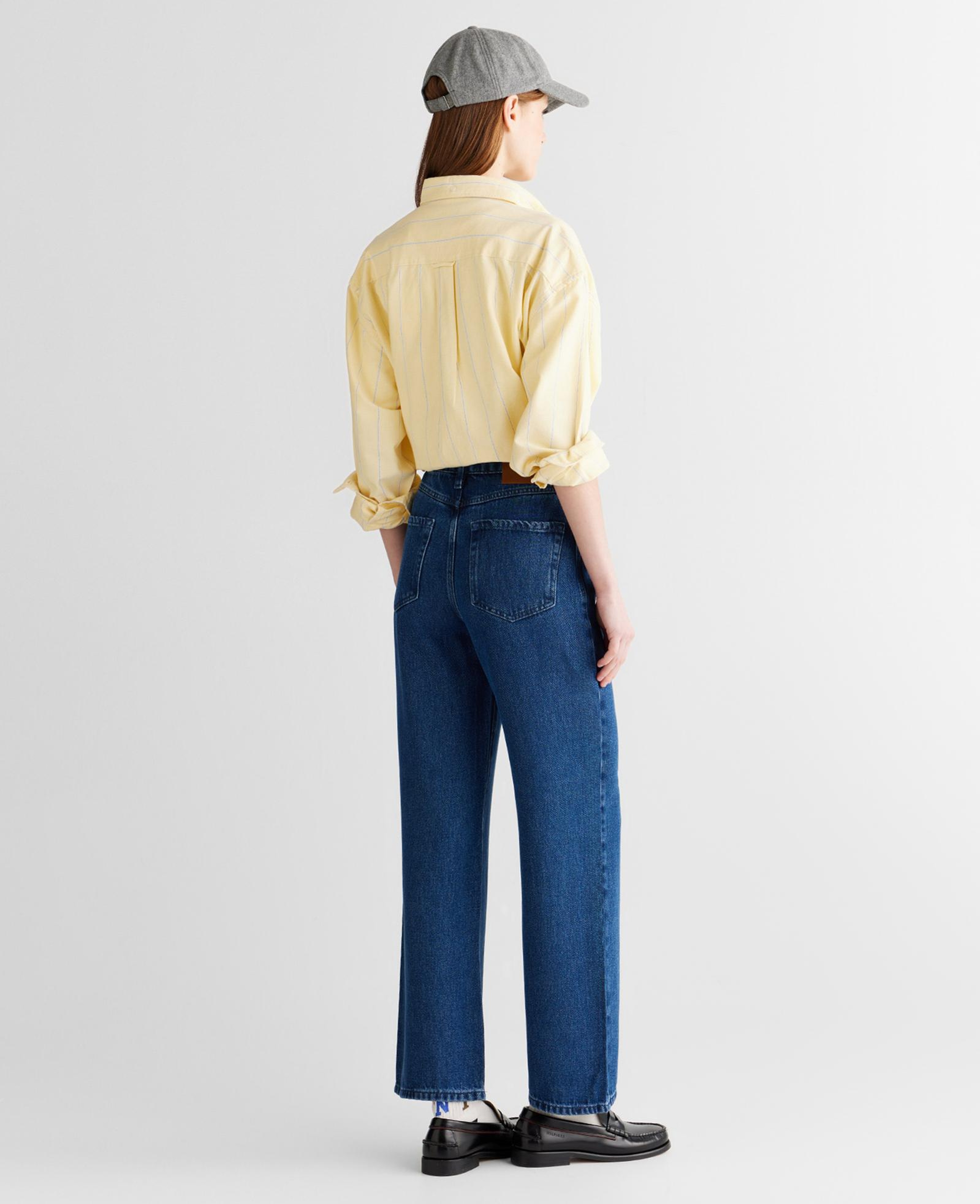 GANT Kadın Mavi Regular Fit Pantolon