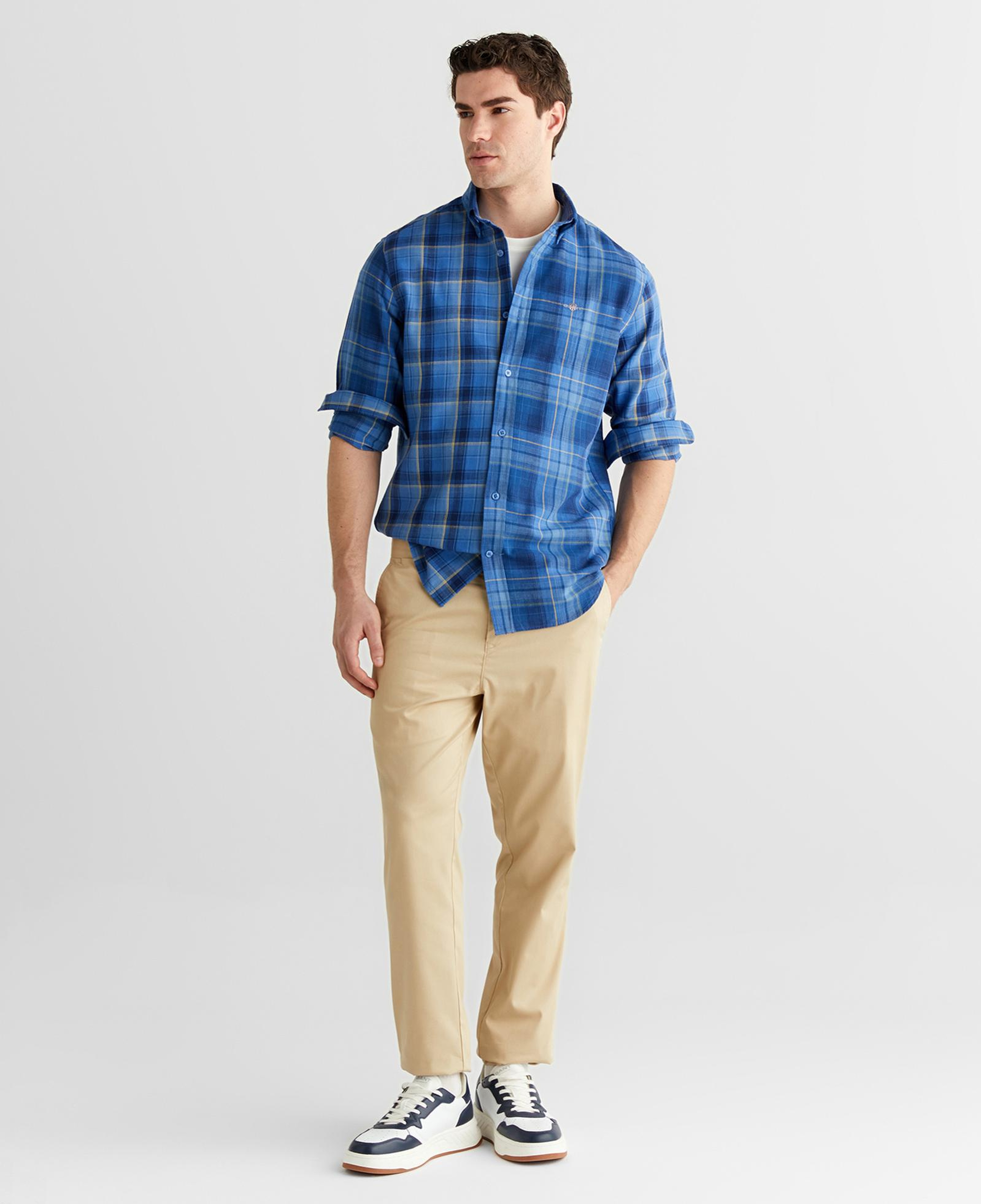 GANT Erkek Lacivert Gömlek