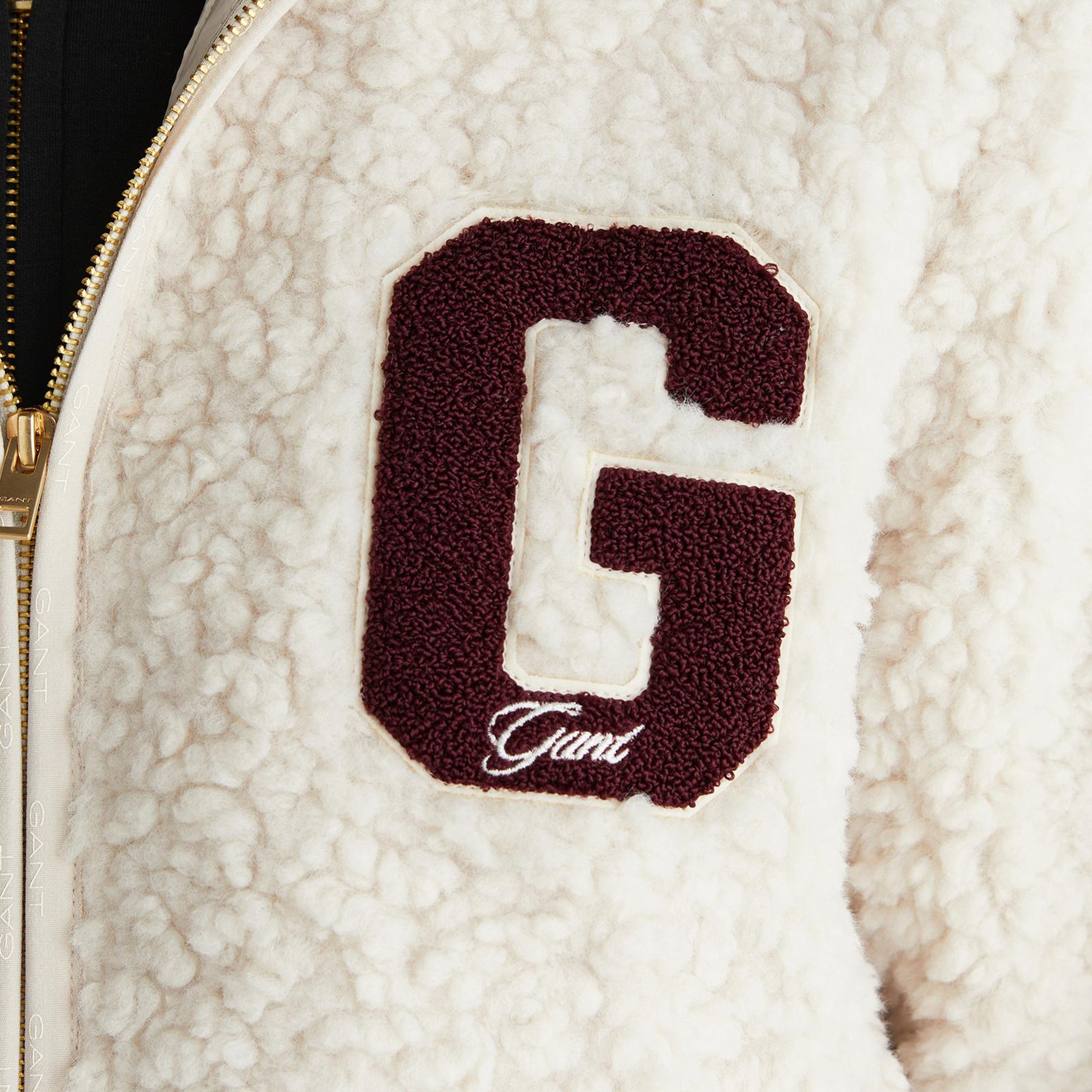 GANT Kadın Krem Polar Ceket