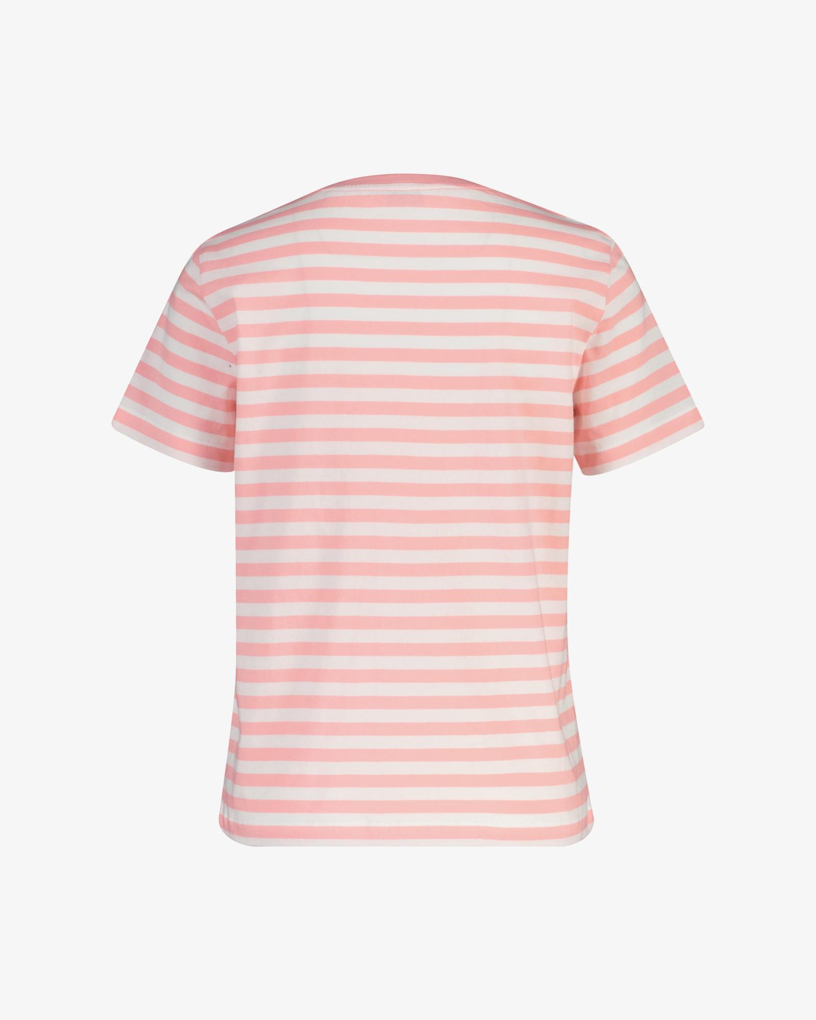 GANT Kadın Pembe Bisiklet Yaka Regular Fit Logolu T-Shirt