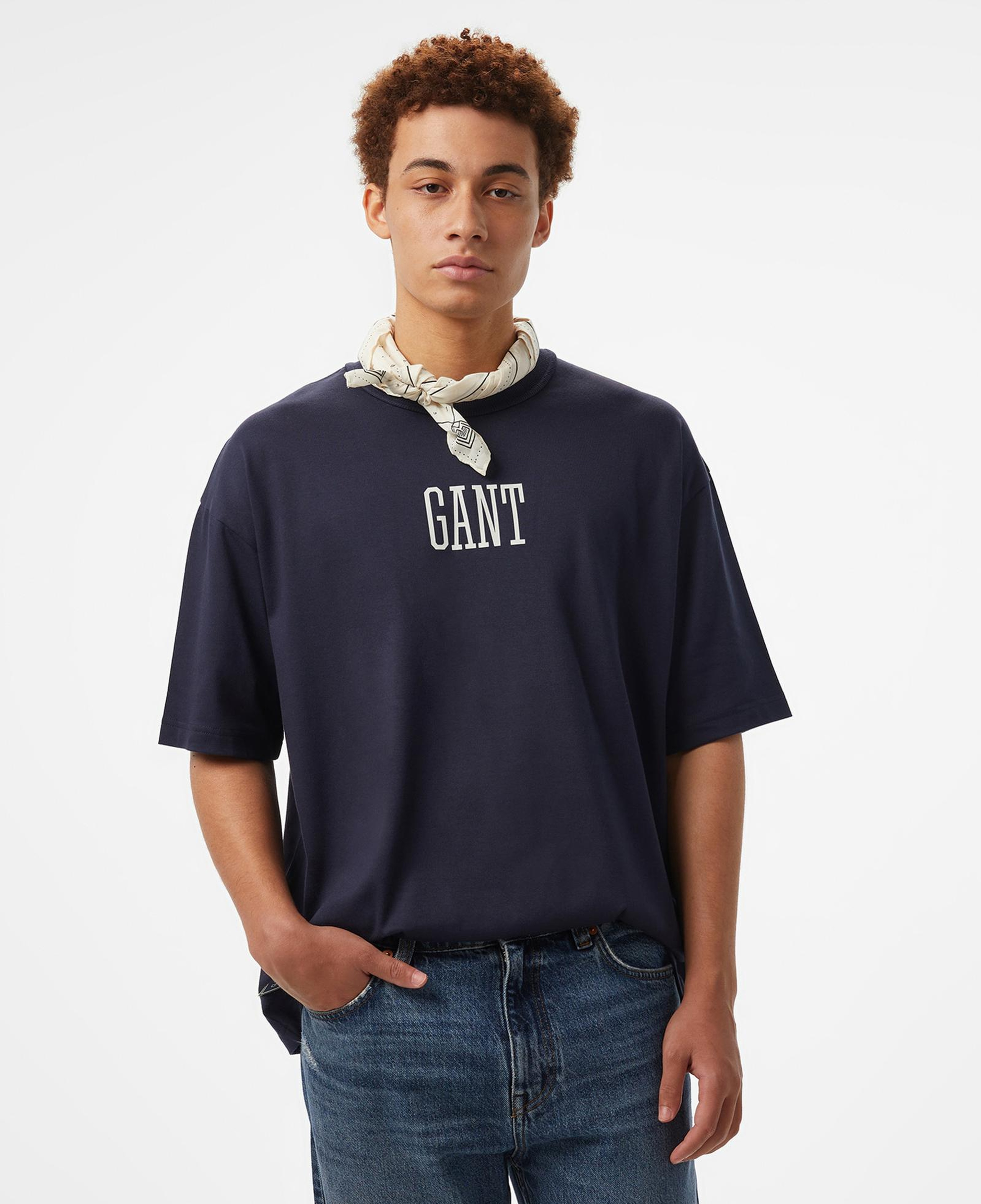 GANT Erkek Lacivert T-Shirt
