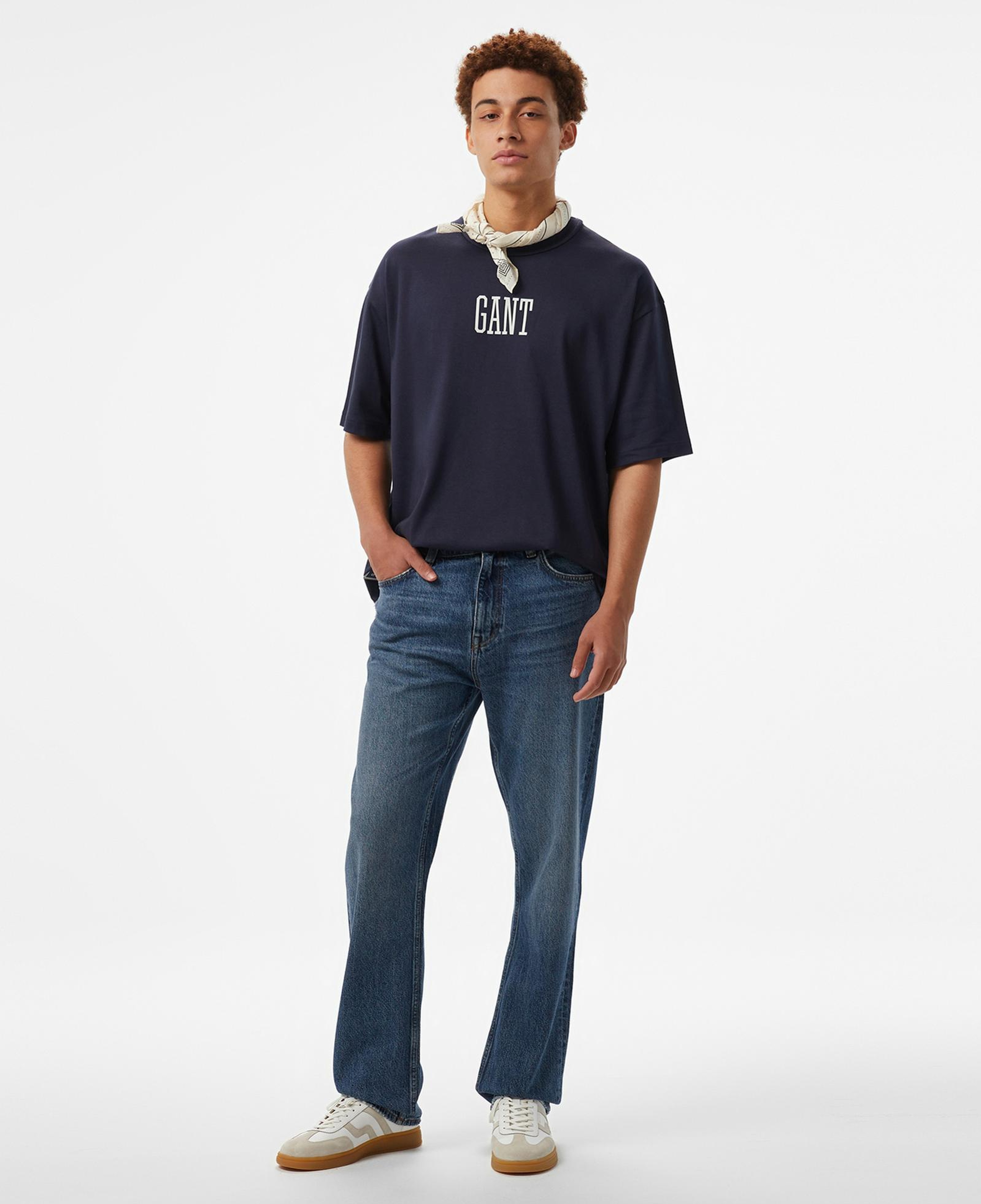 GANT Erkek Lacivert T-Shirt